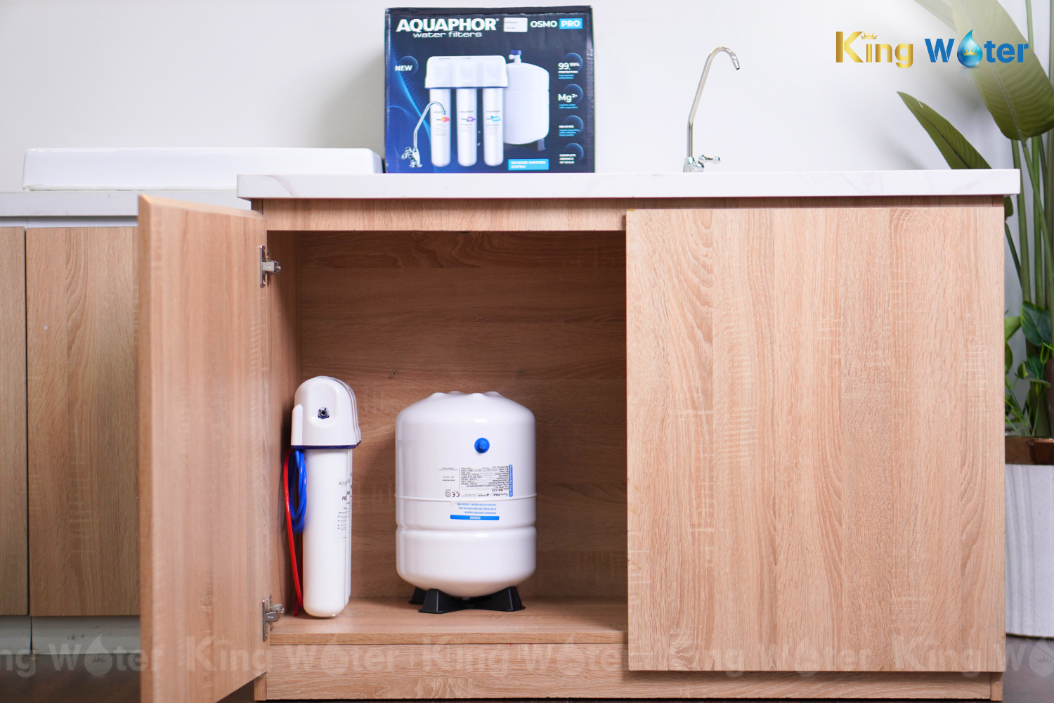 Máy Lọc Nước RO Aquaphor Osmo Pro 100 | Để Gầm 03 Lõi