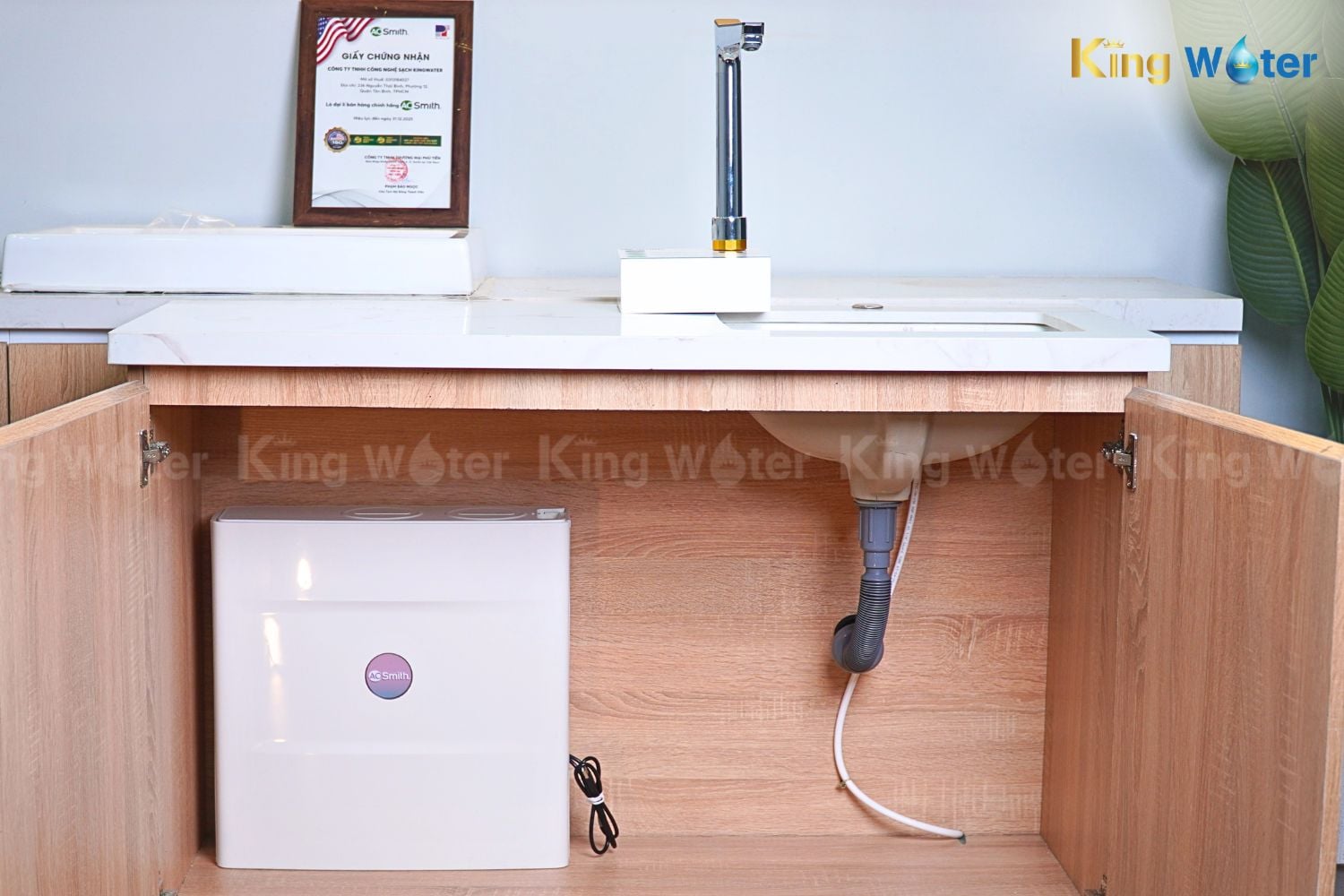 Máy Lọc Nước Nóng Nguội AO Smith LUX-AOU800HOT | Âm Tủ