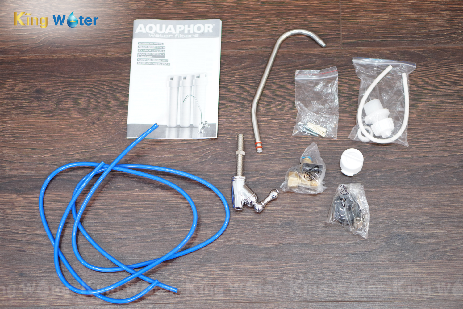 Máy Lọc Nước Aquaphor Crystal H6 | Để Gầm 03 Lõi Nano