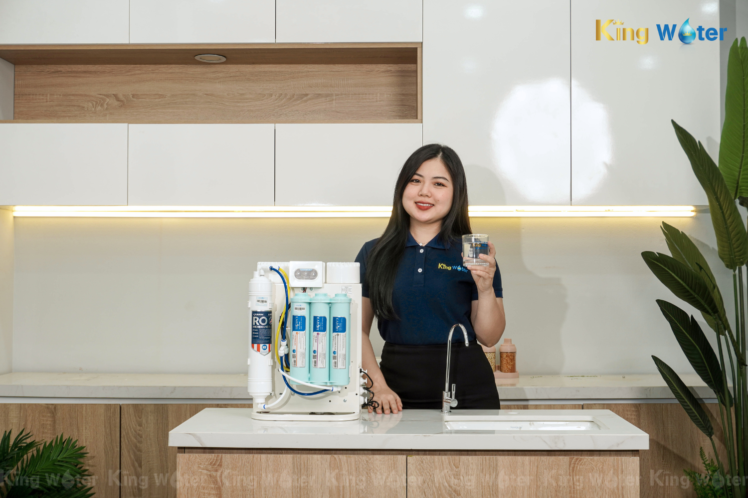 Máy lọc nước Karofi KAQ-U95 | Âm Tủ, 10 lõi