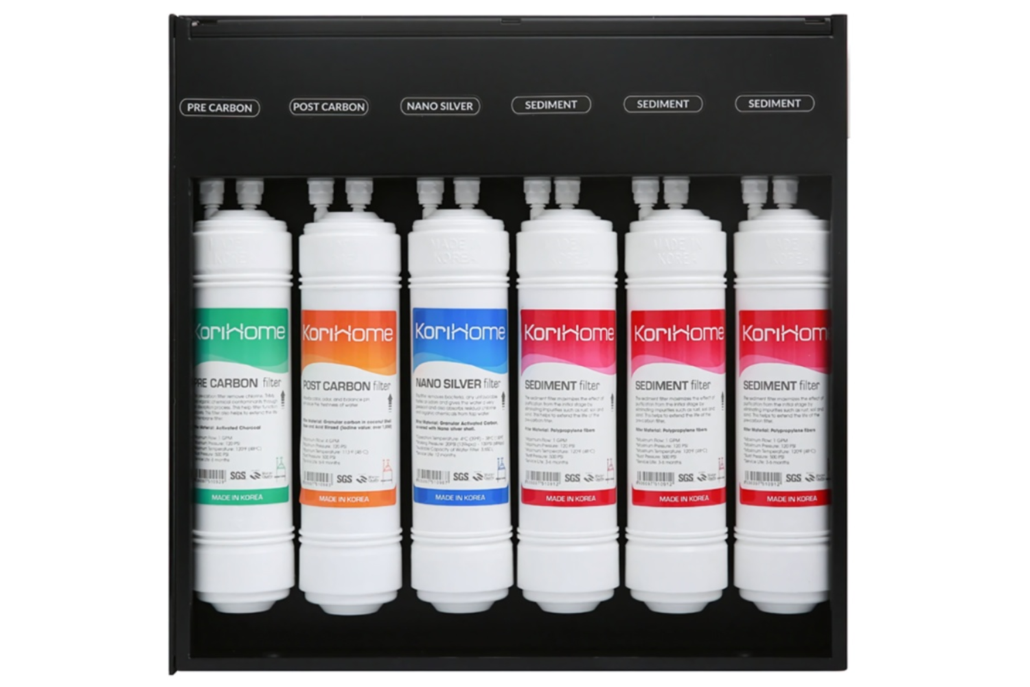 Máy Lọc Nước RO KoriHome WPK-K93 | Để Gầm/ Bàn 09 Lõi