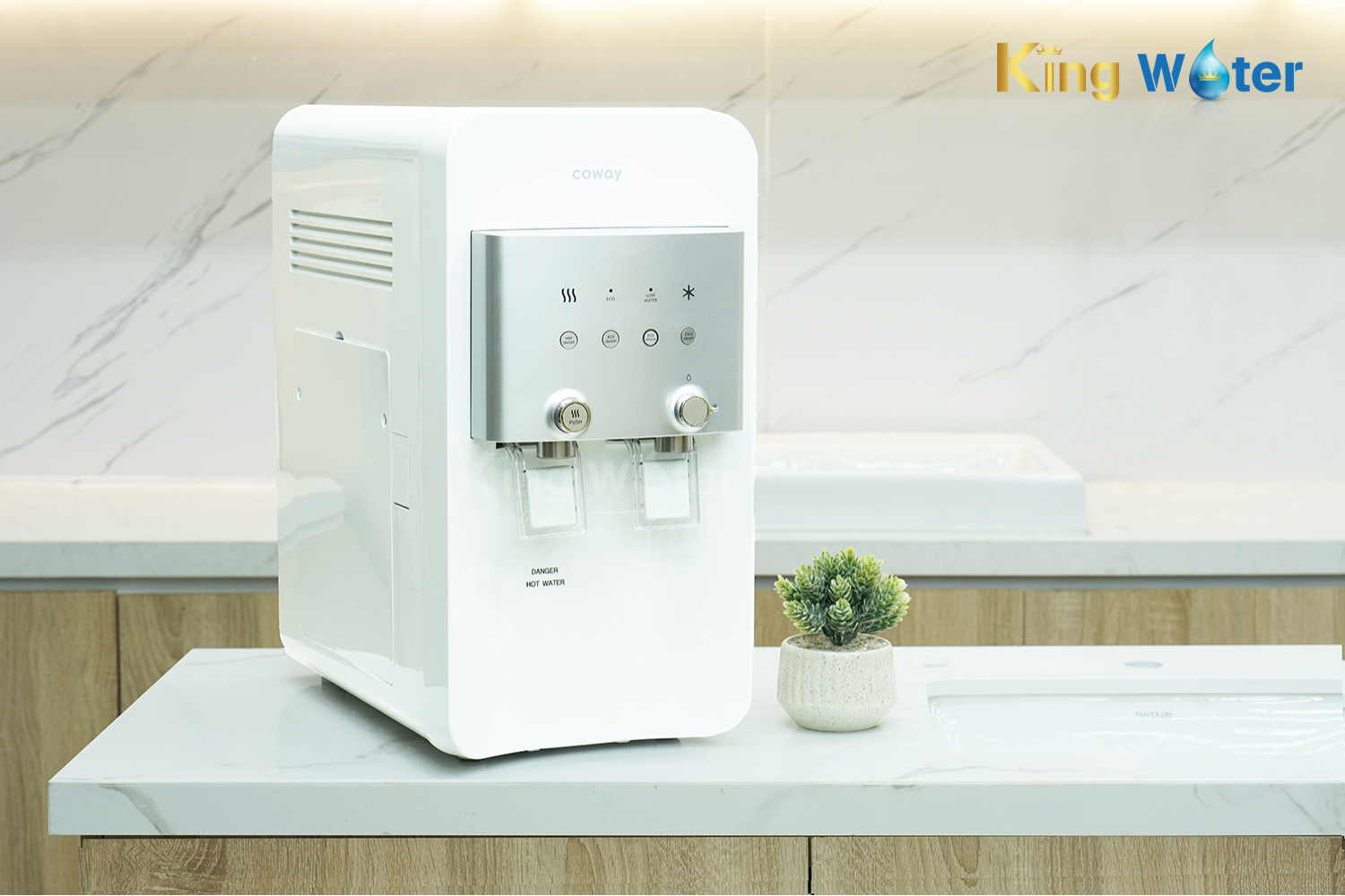 Máy Lọc Nước R.O Nóng Lạnh Coway NEO PLUS (CHP-264L)  | Để Bàn 04 Lõi