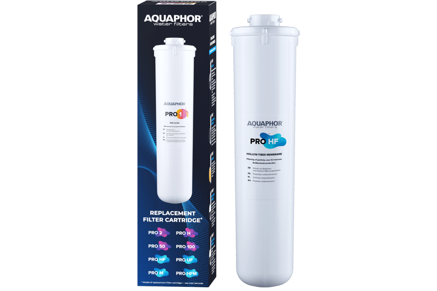 Lõi Lọc Tinh Aquaphor Pro HF | Lọc Sợi Rỗng + Than Nén