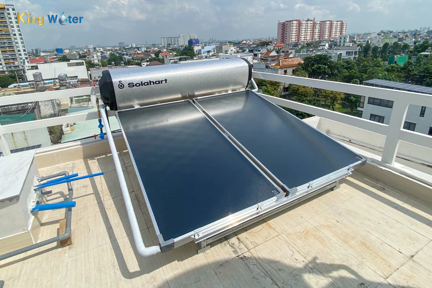 Máy nước nóng năng lượng mặt trời Solahart SUPER-SHIELD 300L