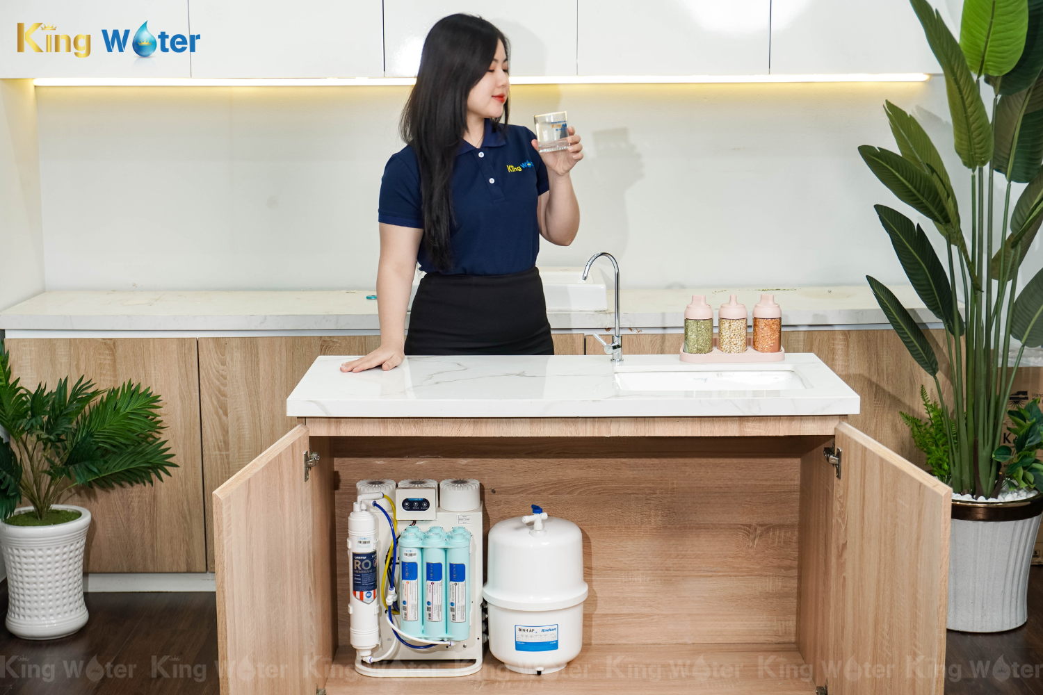 Máy lọc nước Karofi KAQ-U95 | Âm Tủ, 10 lõi