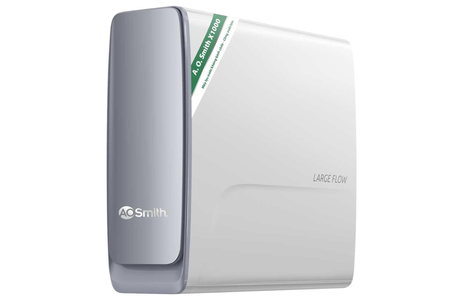 Máy Lọc Nước AO Smith X1000 Công Suất Cao | Đặt Gầm 02 Lõi Không Bình Chứa, Tuối Thọ RO 06 Năm