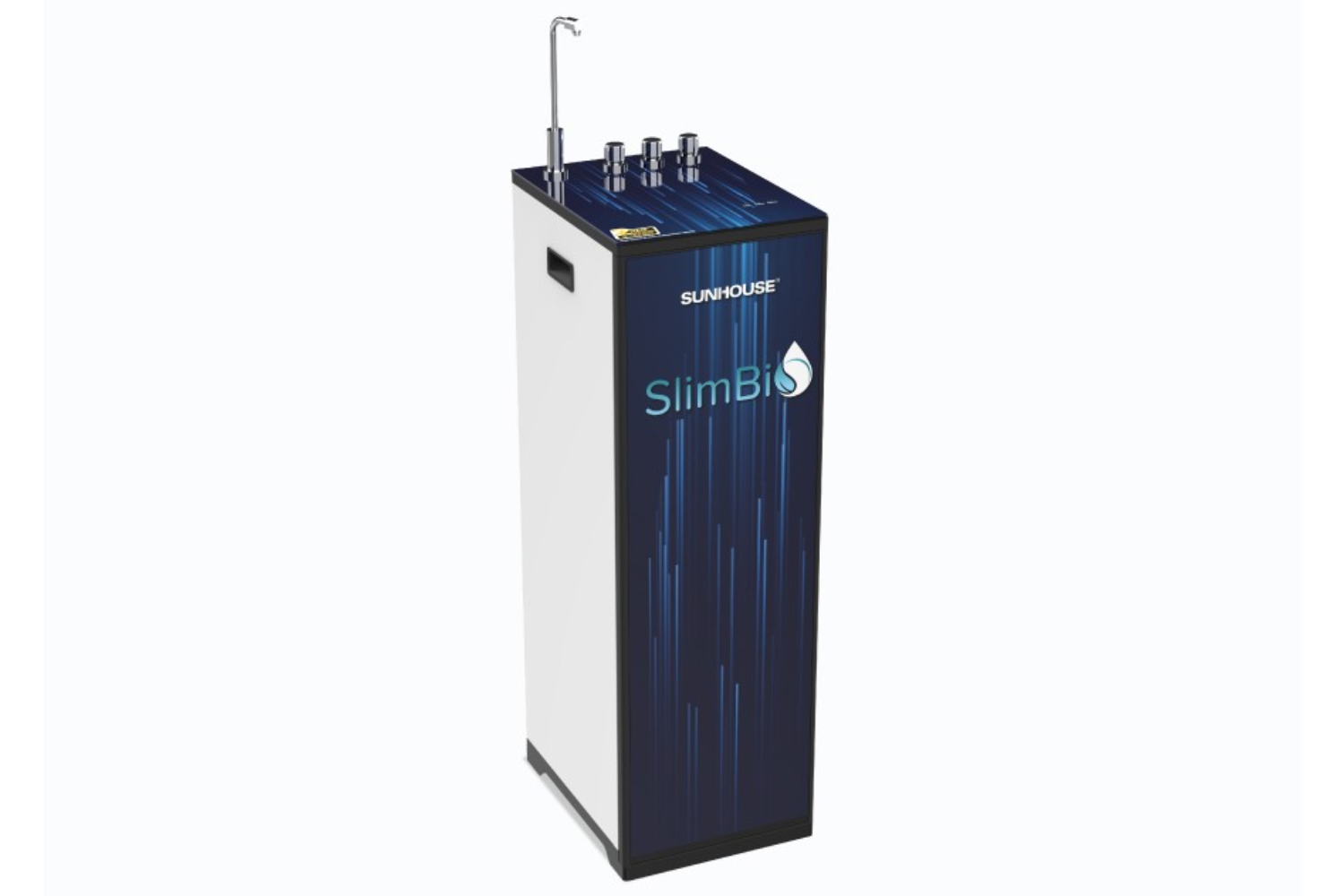 Máy Lọc Nước R.O Nóng lạnh Sunhouse SLIMBIO SHA76213CK-S | Tủ Đứng 10 Lõi Hydrogen
