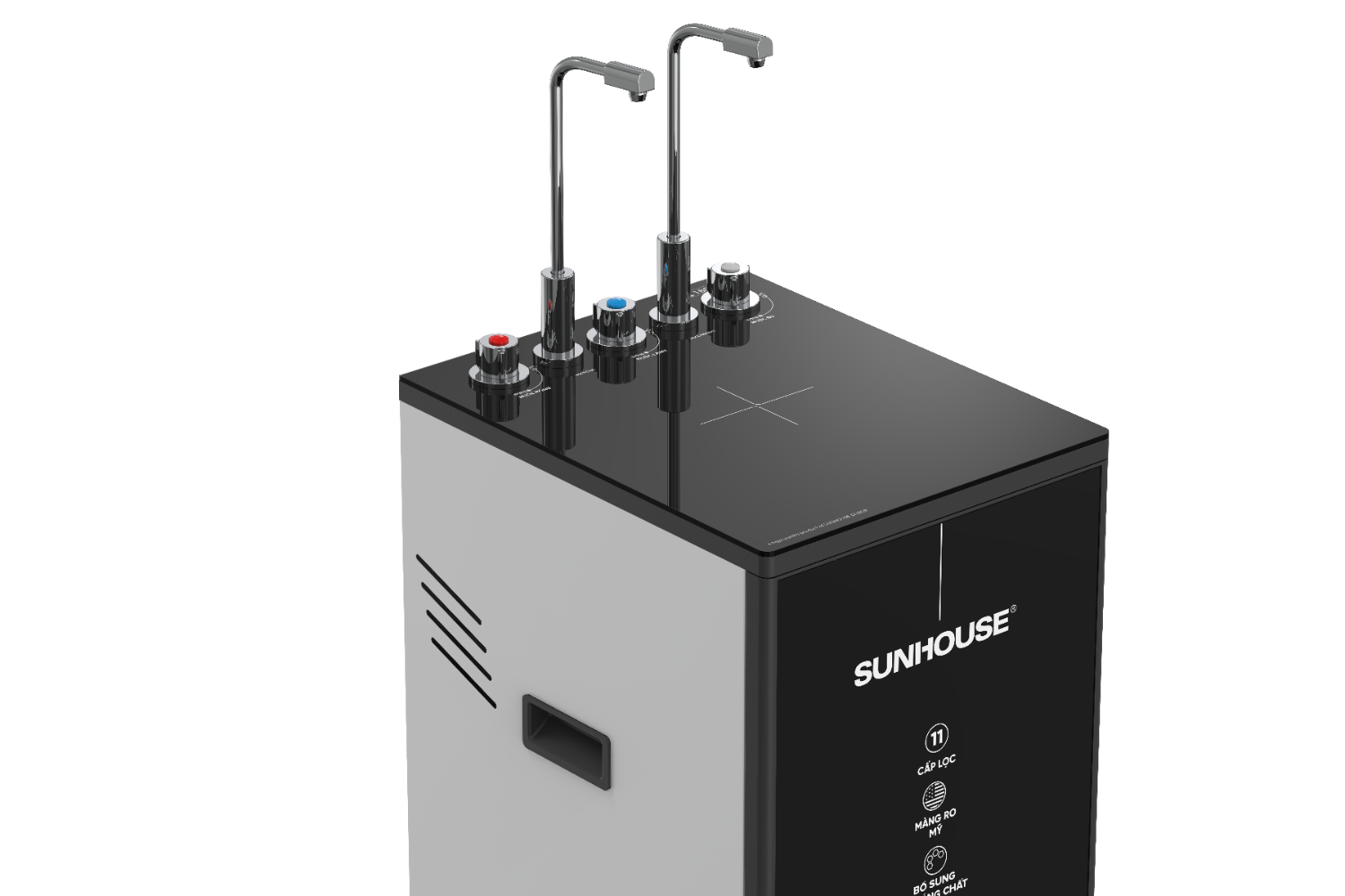 Máy Lọc Nước RO Sunhouse SHA76225L UltraPURE | Tủ Đứng Nóng - Lạnh 11 Lõi