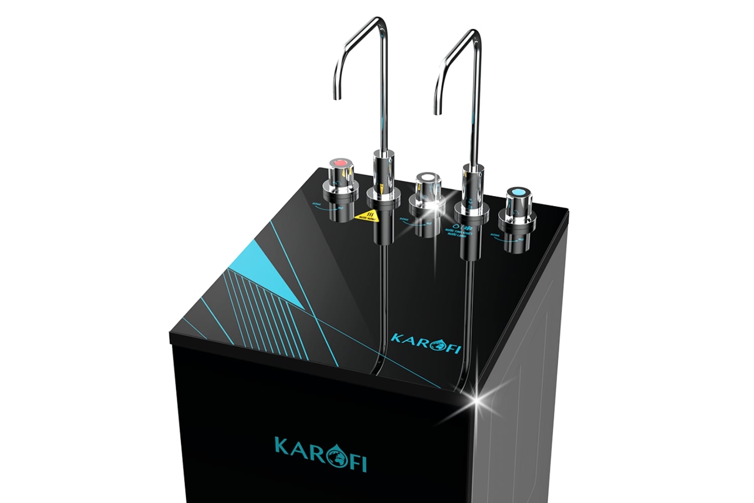 Máy Lọc Nước Nóng Lạnh Karofi KAD-X58 | Cây Đứng 11 Lõi
