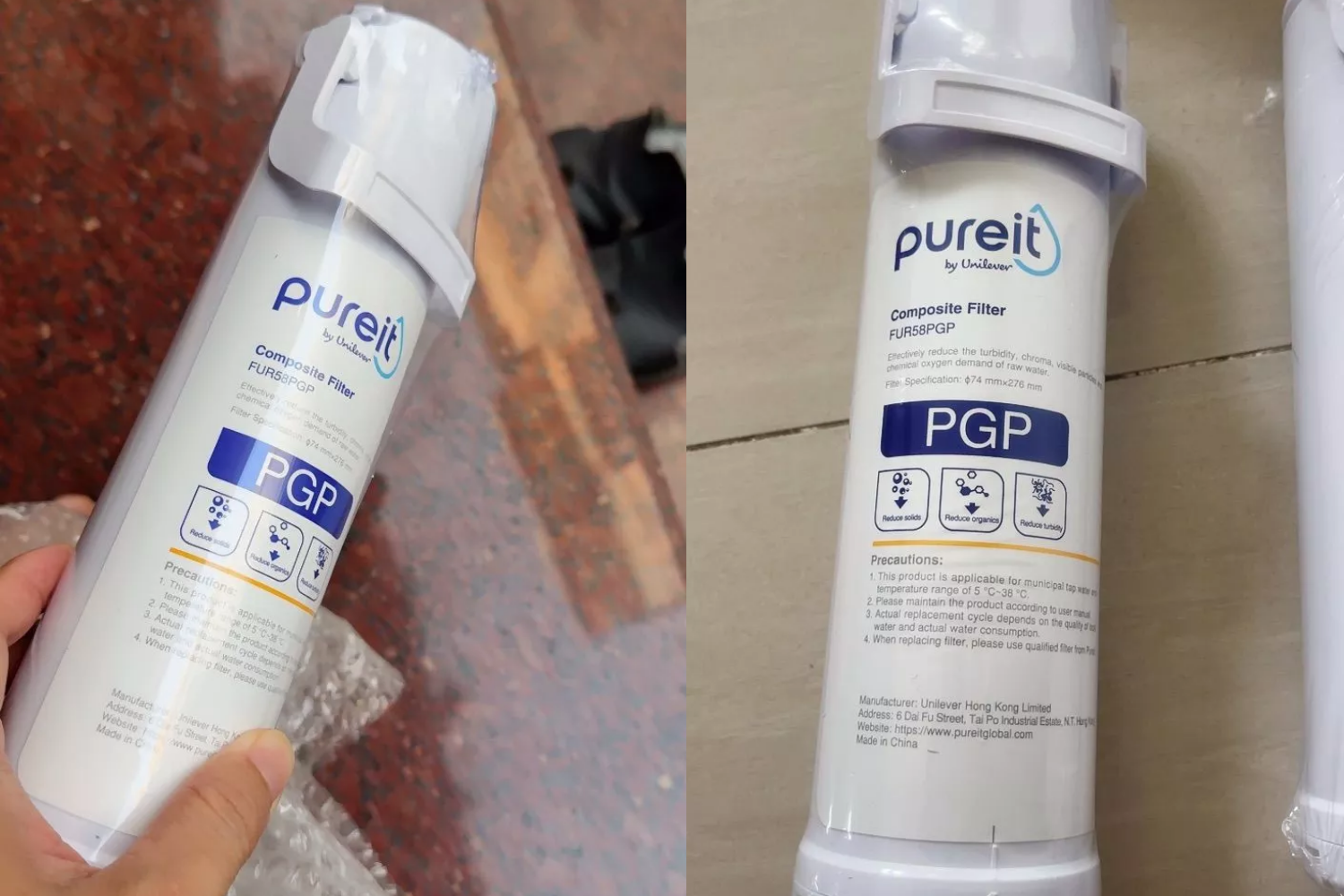 Lõi Lọc PGP 3in1 | Dùng Cho Máy Unilever Pureit Delica UR5840