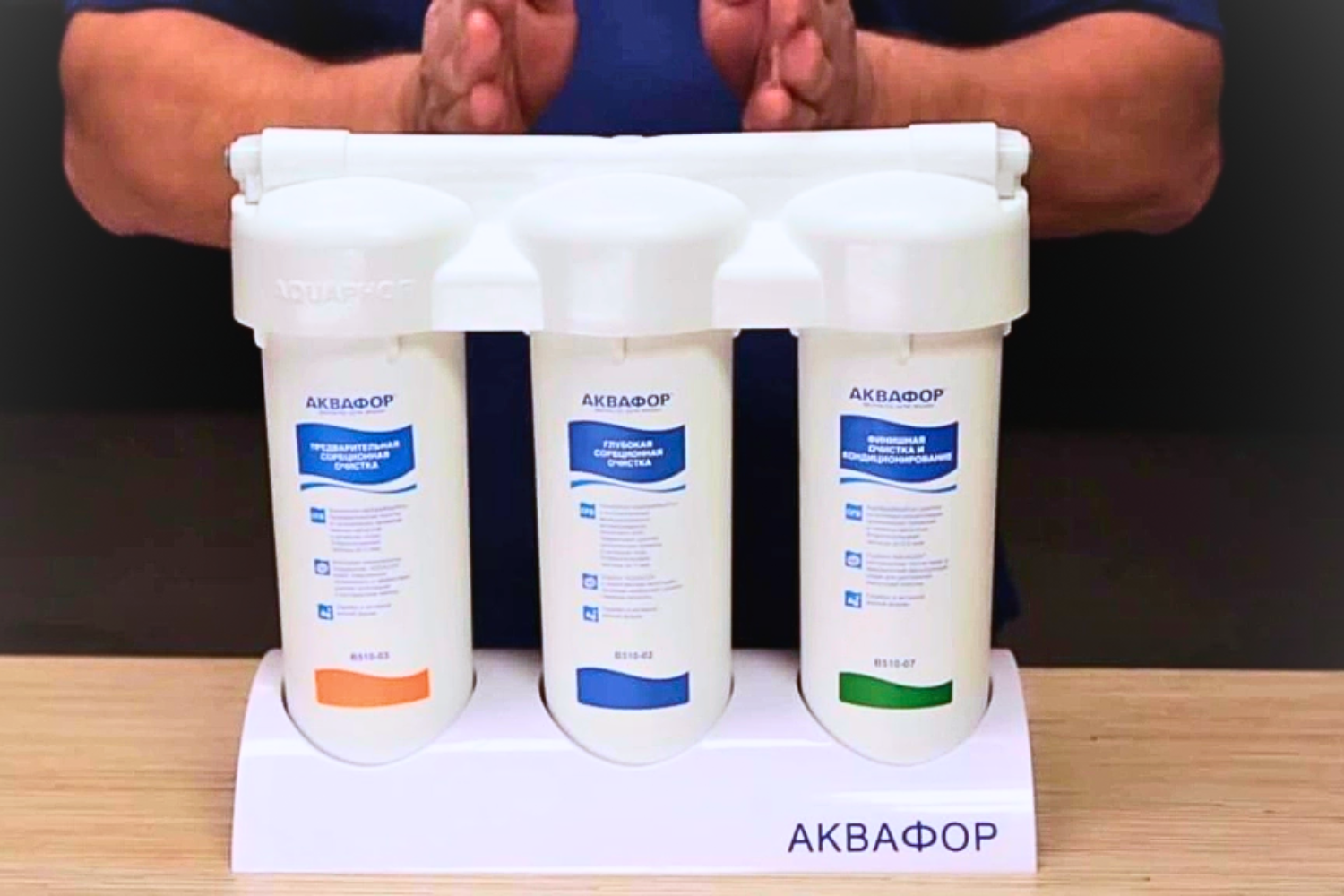 Máy Lọc Chuyên Dụng Nước Cứng Aquaphor Trio Norma Softening | Để Gầm 03 Lõi