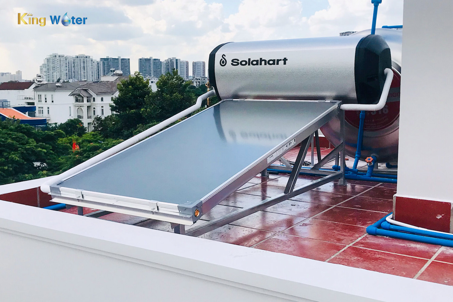 Máy nước nóng năng lượng mặt trời Solahart SUPER-SHIELD 180L