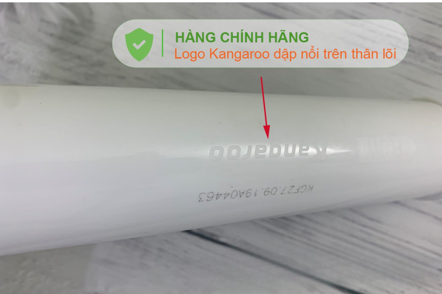 Lõi Kangaroo Hydrogen FIR (HA) Số 05 | Lõi Chức Năng Nối Nhanh (XB)