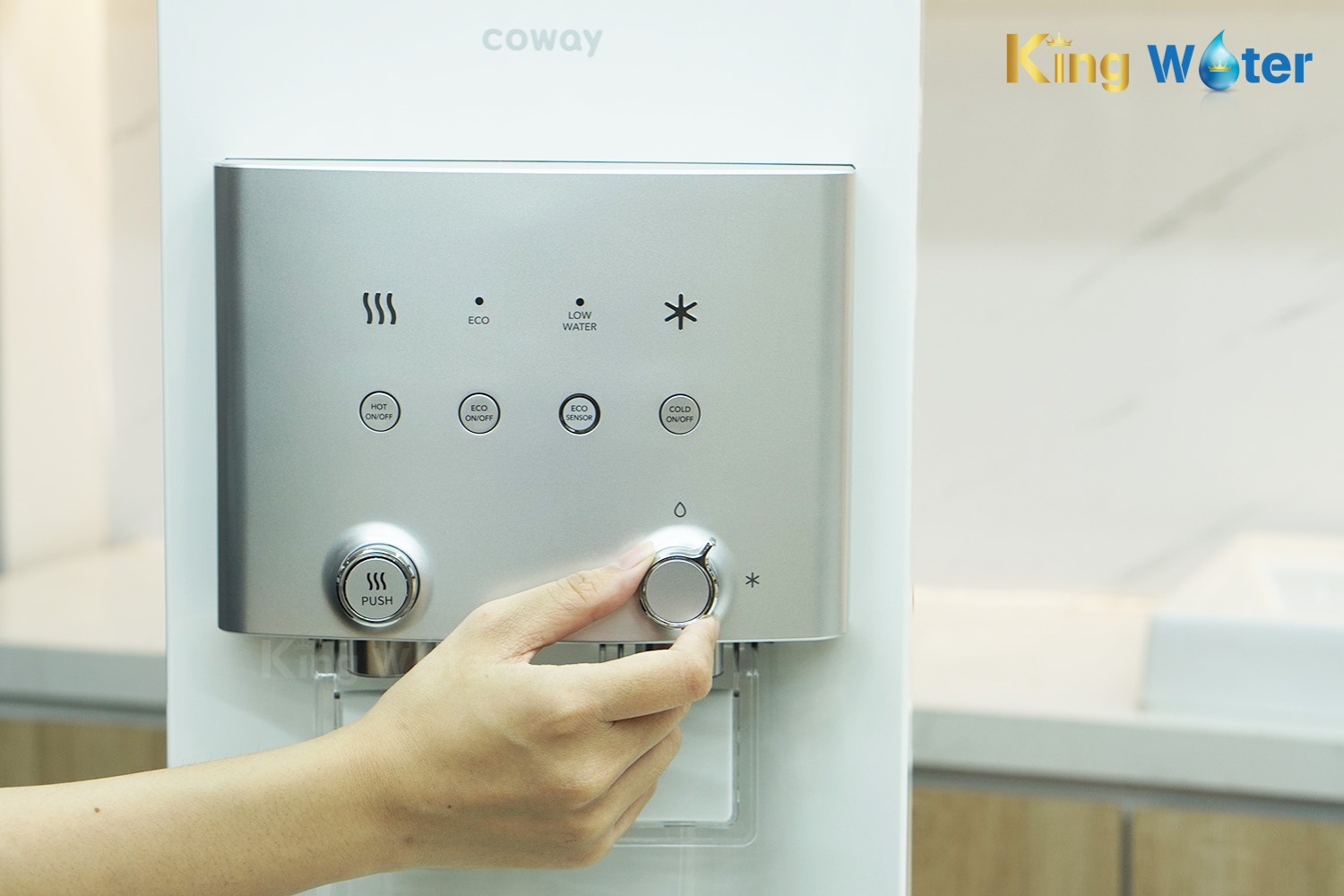 Máy Lọc Nước R.O Nóng Lạnh Coway NEO PLUS (CHP-264L)  | Để Bàn 04 Lõi