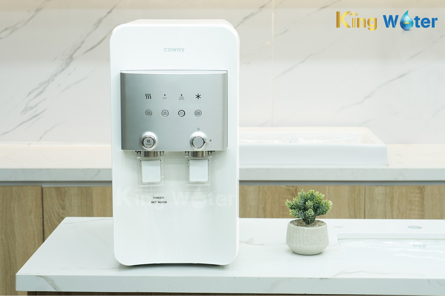 Máy Lọc Nước R.O Nóng Lạnh Coway NEO PLUS (CHP-264L)  | Để Bàn 04 Lõi