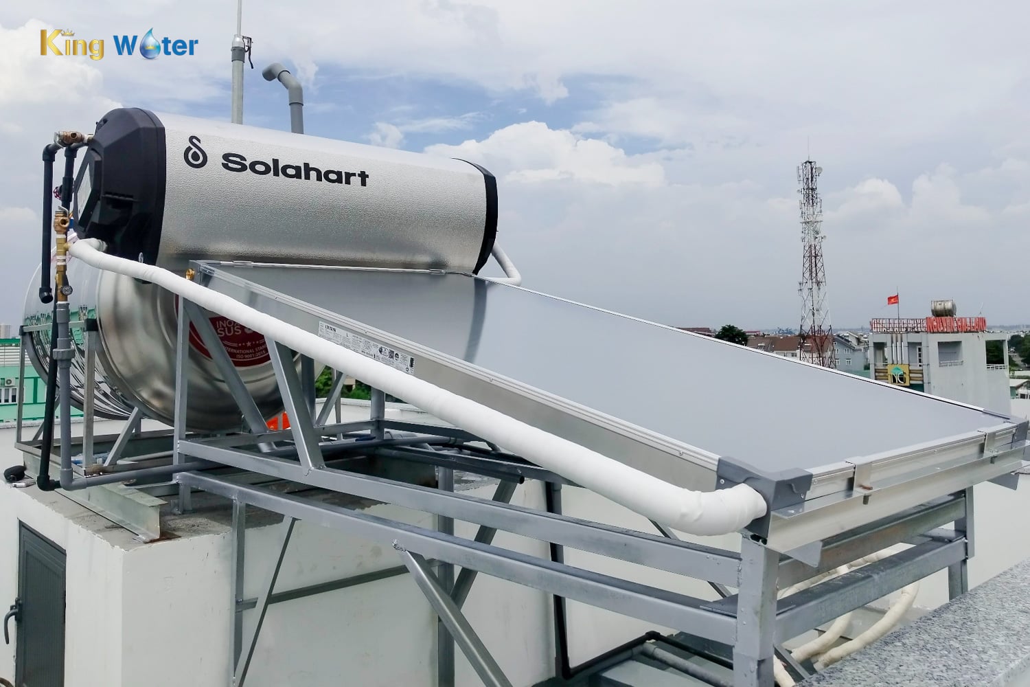 Máy nước nóng năng lượng mặt trời Solahart SUPER-SHIELD 180L