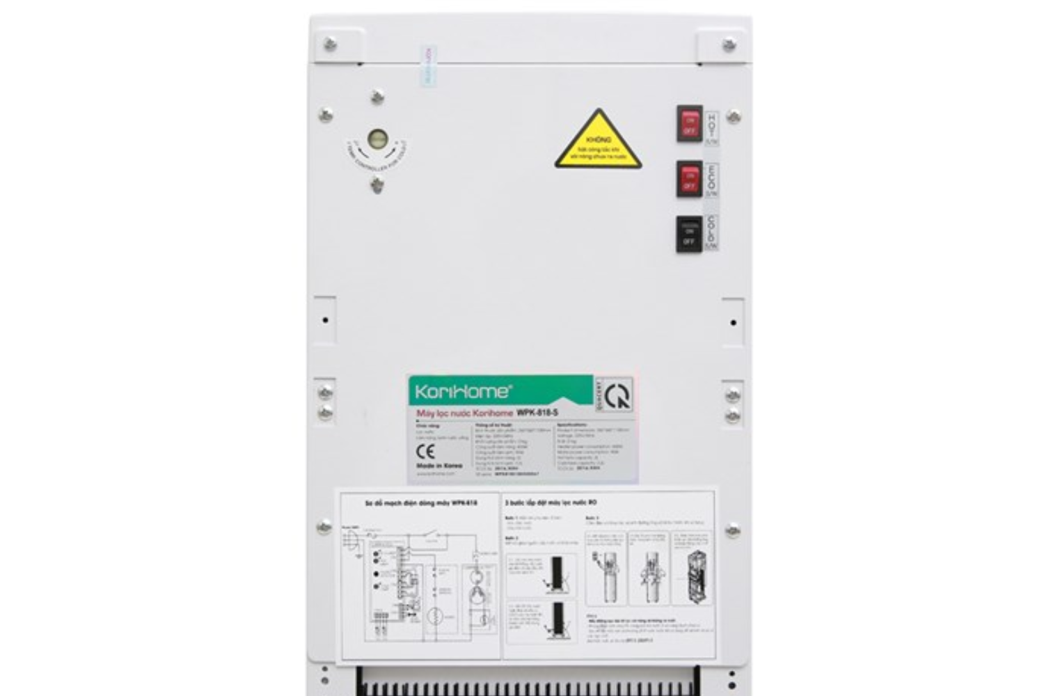 Máy Lọc RO Nóng Lạnh Korihome WPK-918 | Cây Đứng 08 Lõi