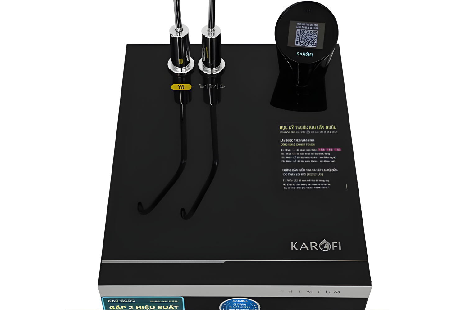 Máy Lọc Nước Nóng Lạnh Hydro-Ion Kiềm Karofi KAE-S695 | Tủ Đứng 13 Lõi
