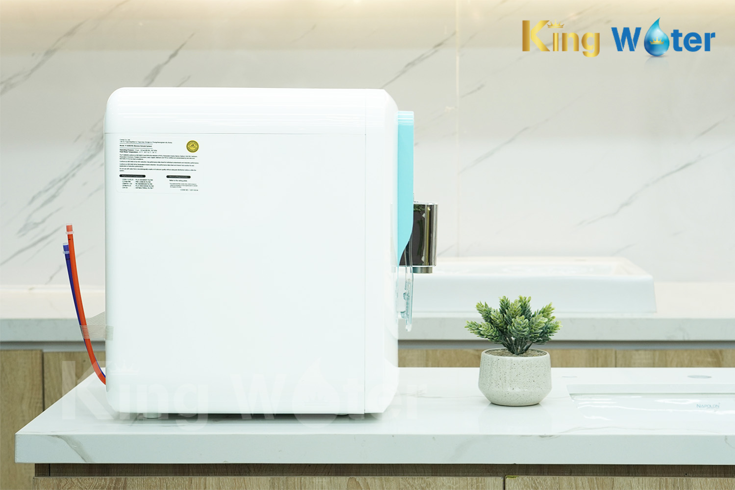 Máy Lọc Nước R.O Không Điện Coway NADI (P-300L) | Để Bàn 05 Lõi