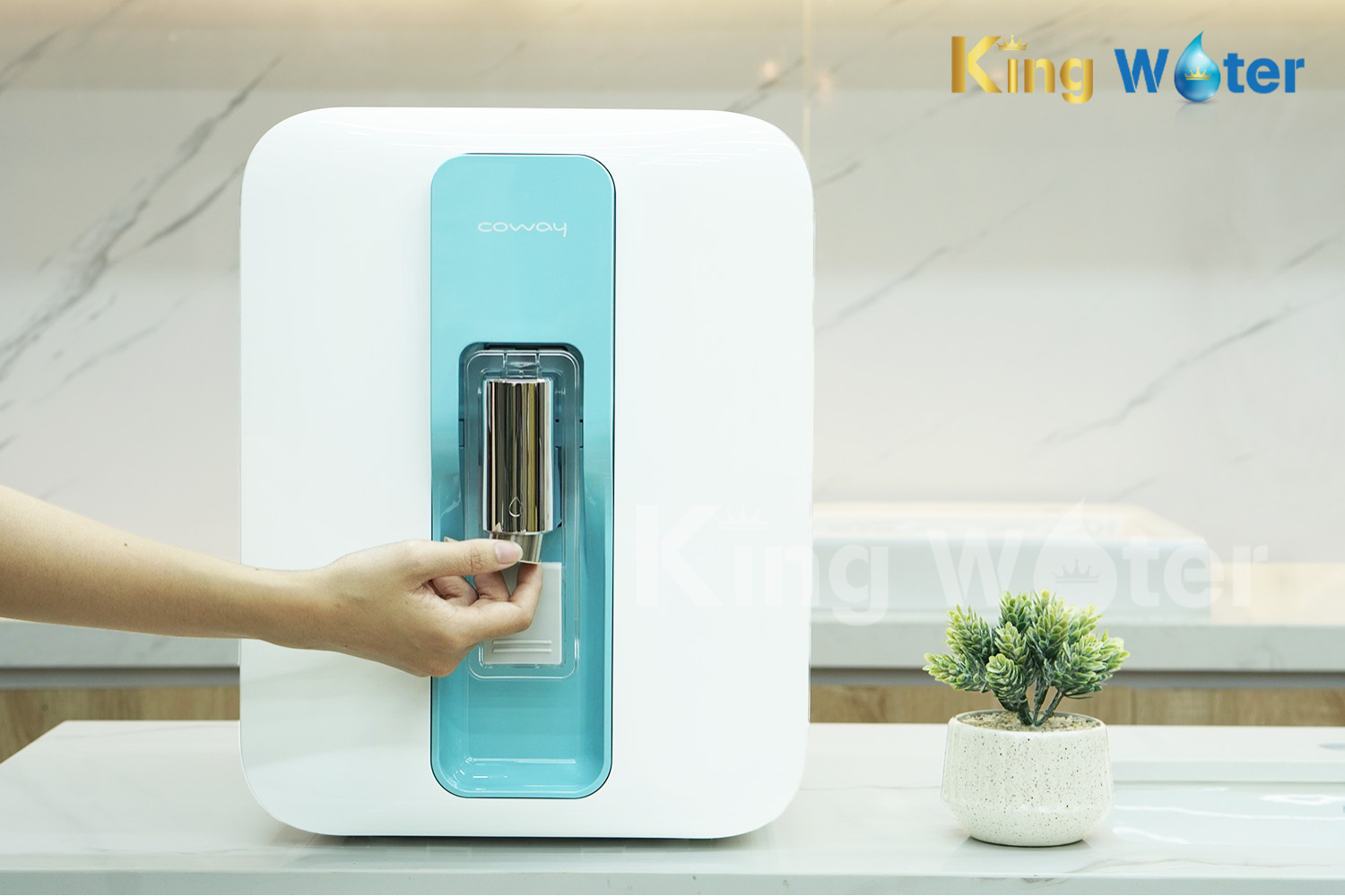 Máy Lọc Nước R.O Không Điện Coway NADI (P-300L) | Để Bàn 05 Lõi