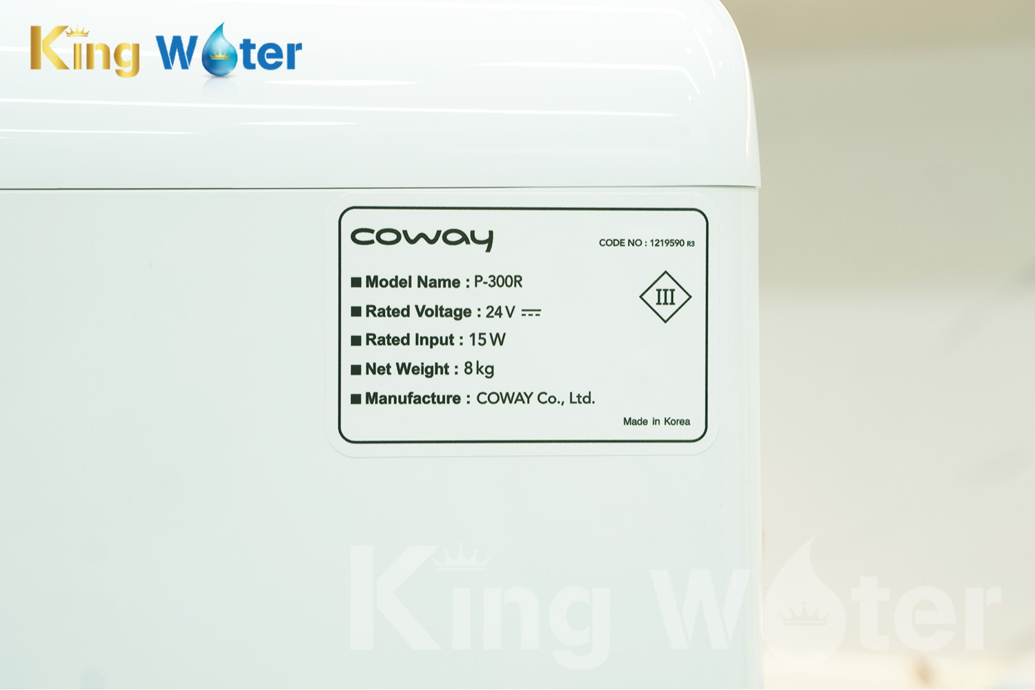 Máy Lọc Nước R.O Không Điện Coway NADI (P-300L) | Để Bàn 05 Lõi