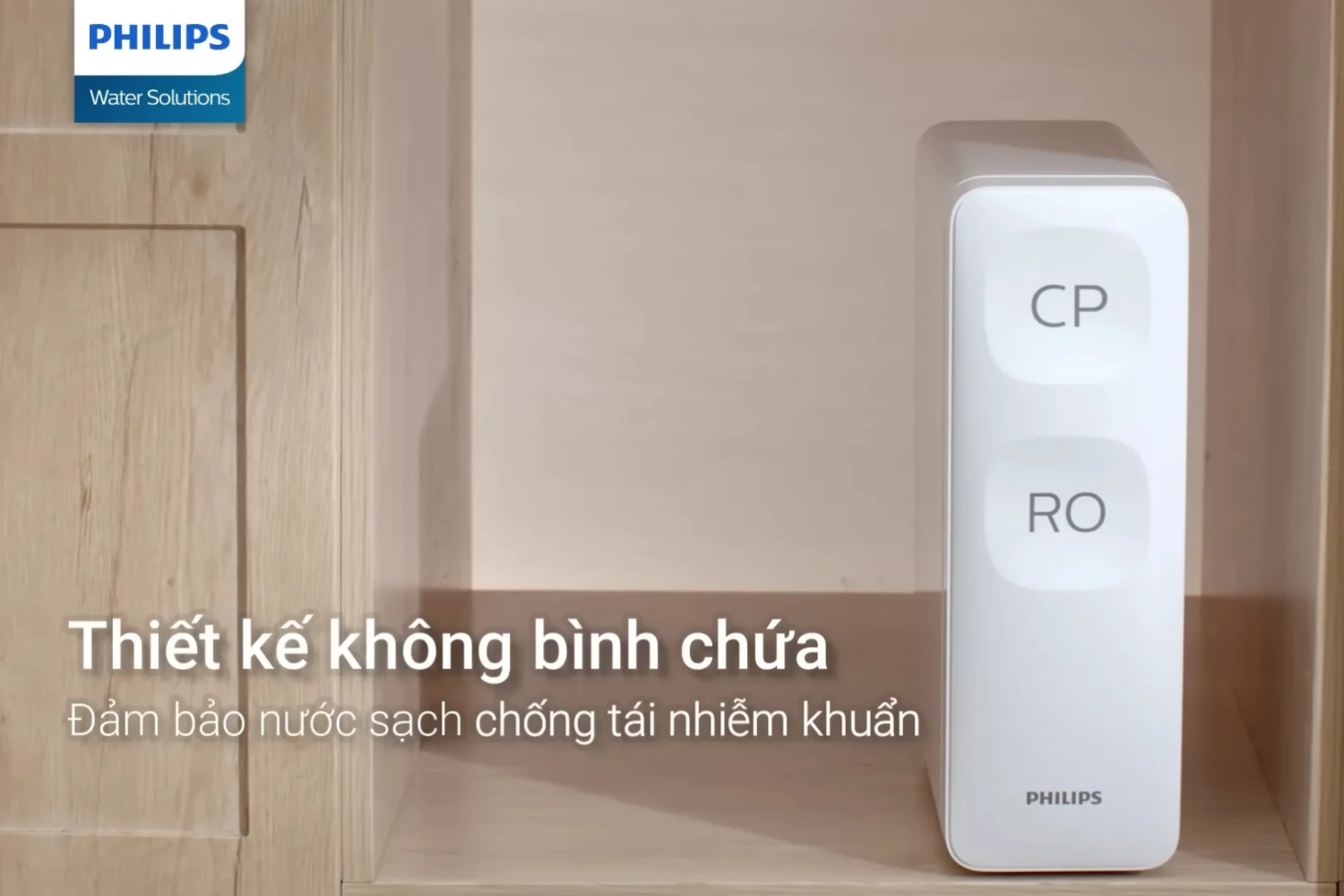 Máy Lọc Nước RO Philips AUT2015/74 | Để Gầm 02 Lõi Không Bình Chứa