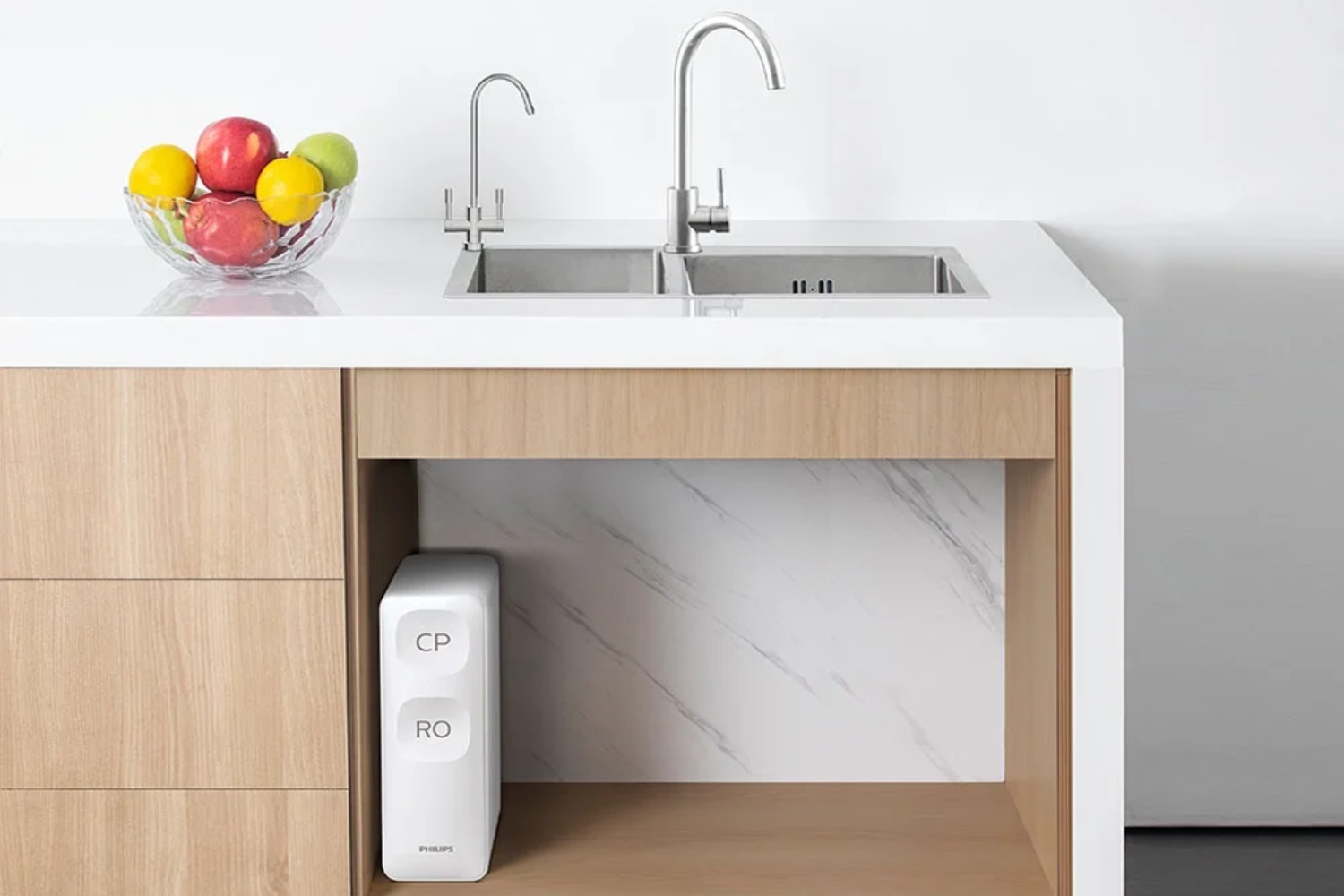 Máy Lọc Nước RO Philips AUT2015/74 | Để Gầm 02 Lõi Không Bình Chứa