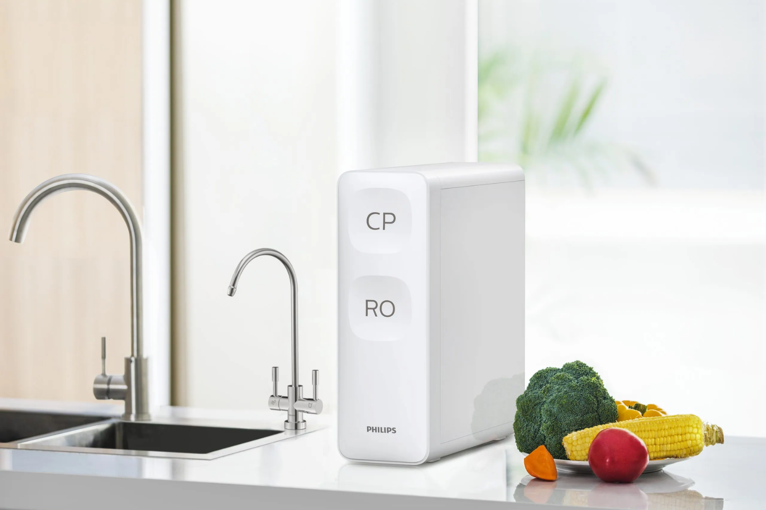 Máy Lọc Nước RO Philips AUT2015/74 | Để Gầm 02 Lõi Không Bình Chứa