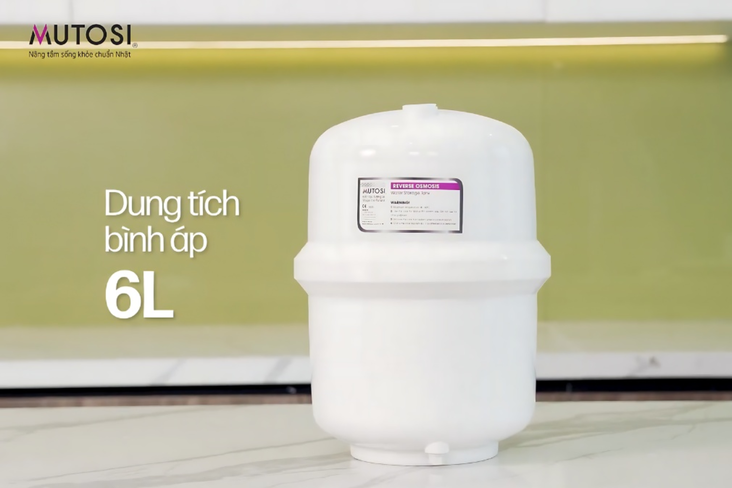 Máy Lọc Nước RO Mutosi MP-192 | Để Gầm Không Tủ 09 Lõi