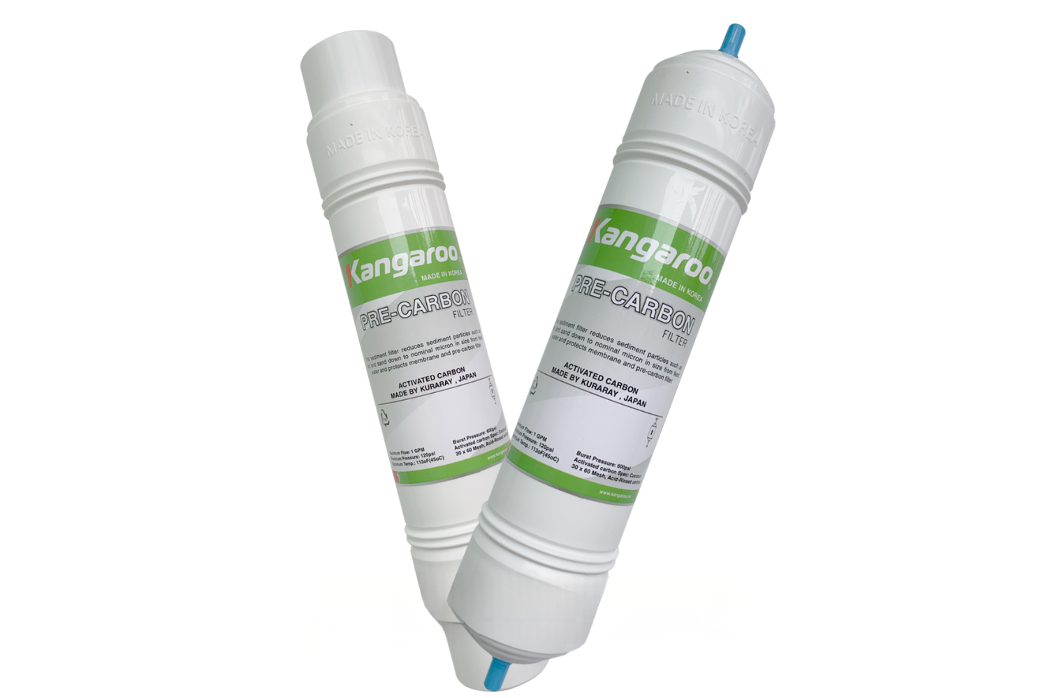 Bộ Lõi Lọc 1,2,3,4 Kangaroo KG47/ KG48 | Model Nguyên Khối, Đấu Nối Nhanh