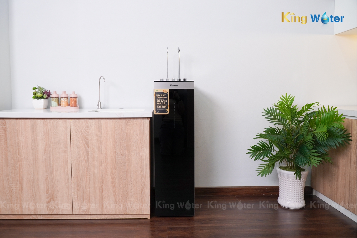 Máy Lọc Nước RO Nóng Lạnh Hydrogen Kangaroo Sumire KG11A18 | 11 Lõi