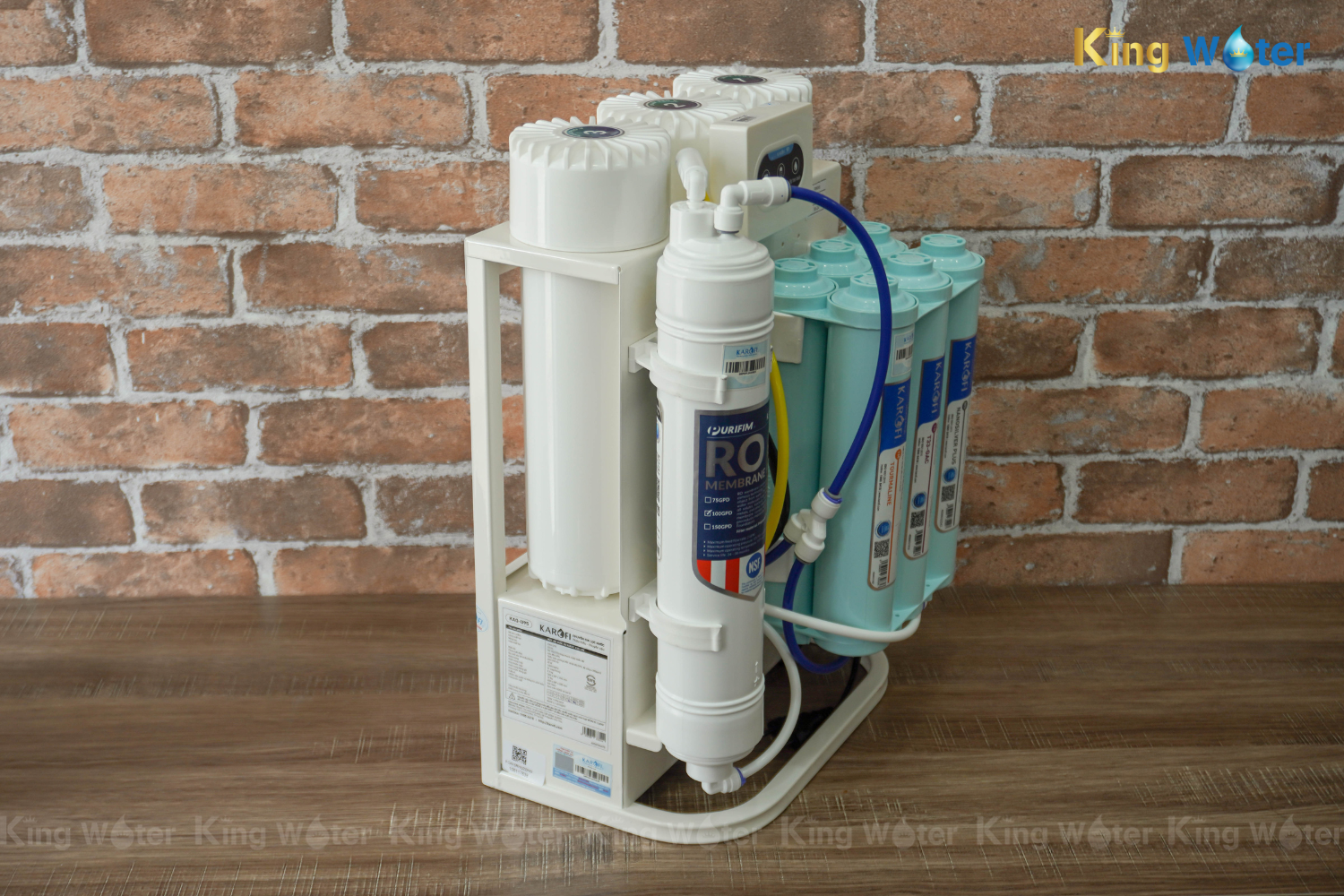 Máy lọc nước Karofi KAQ-U95 | Âm Tủ, 10 lõi