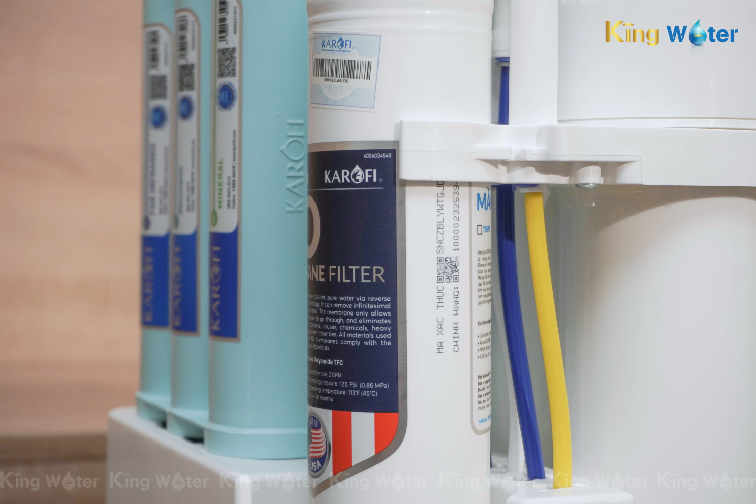 Máy Lọc Nước RO Karofi KAQ-U05 Pro | Âm Tủ 10 Lõi