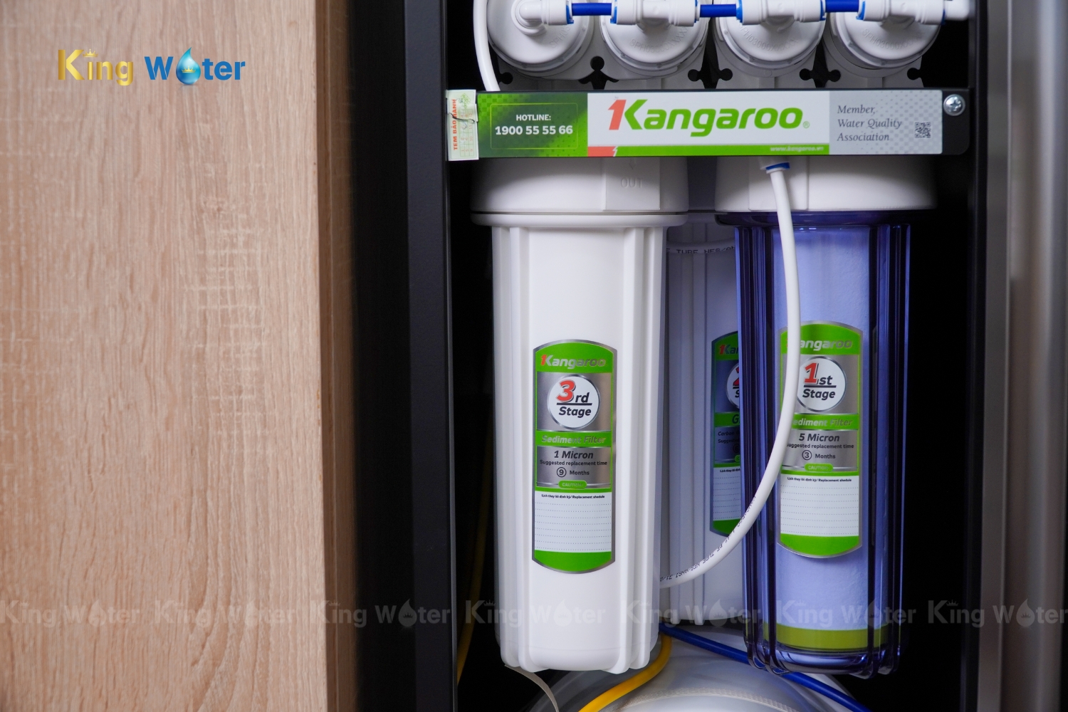 Máy Lọc Nước RO Nóng Lạnh Hydrogen Kangaroo Sumire KG11A18 | 11 Lõi