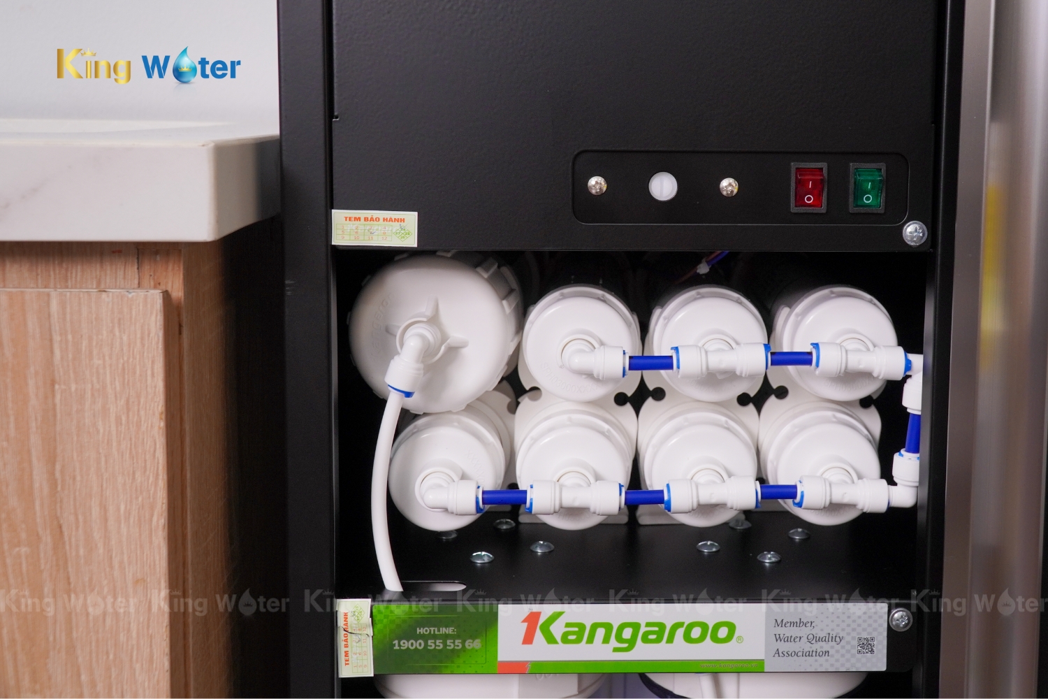Máy Lọc Nước RO Nóng Lạnh Hydrogen Kangaroo Sumire KG11A18 | 11 Lõi