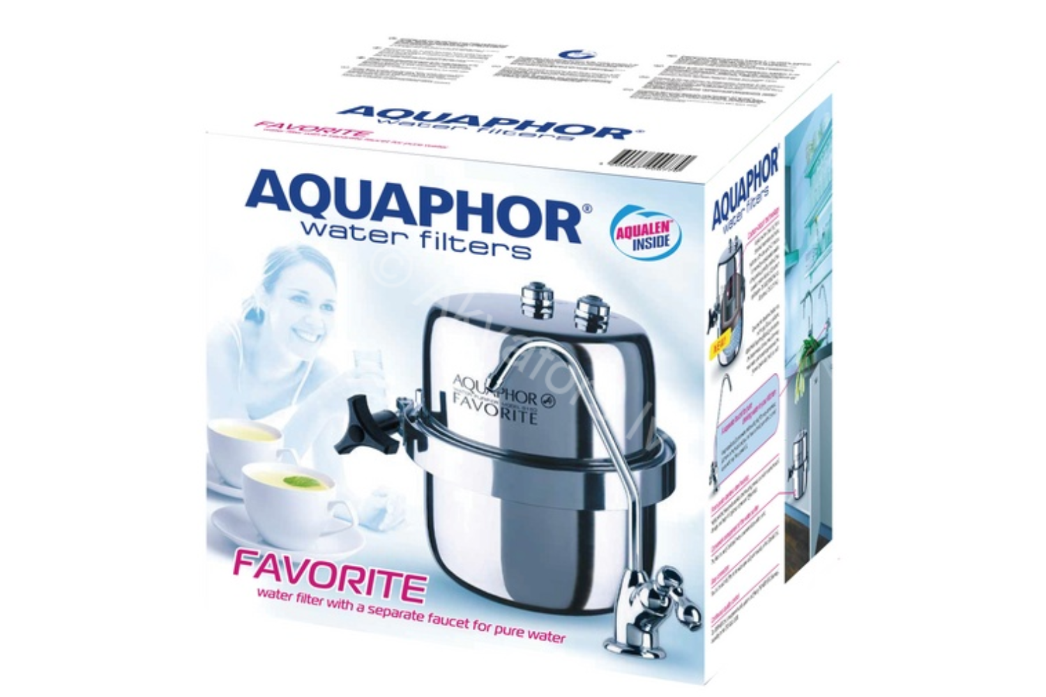 Máy Lọc Nước Nano Aquaphor Favorite | Để Gầm 01 Lõi Tổng Hợp