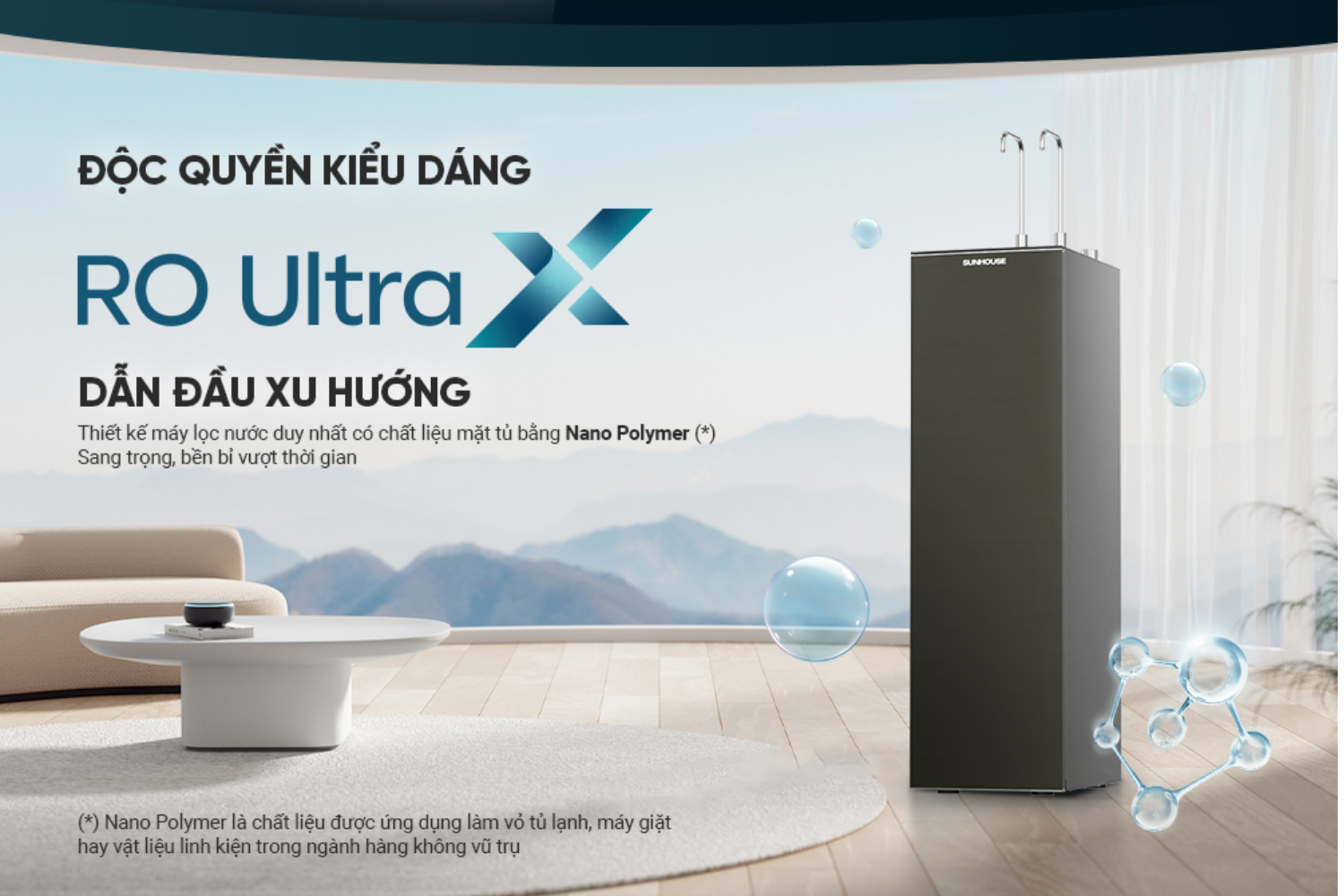 Máy Lọc Nước RO Sunhouse SHA76601S UltraX | Tủ Đứng Nóng - Lạnh 11 Lõi