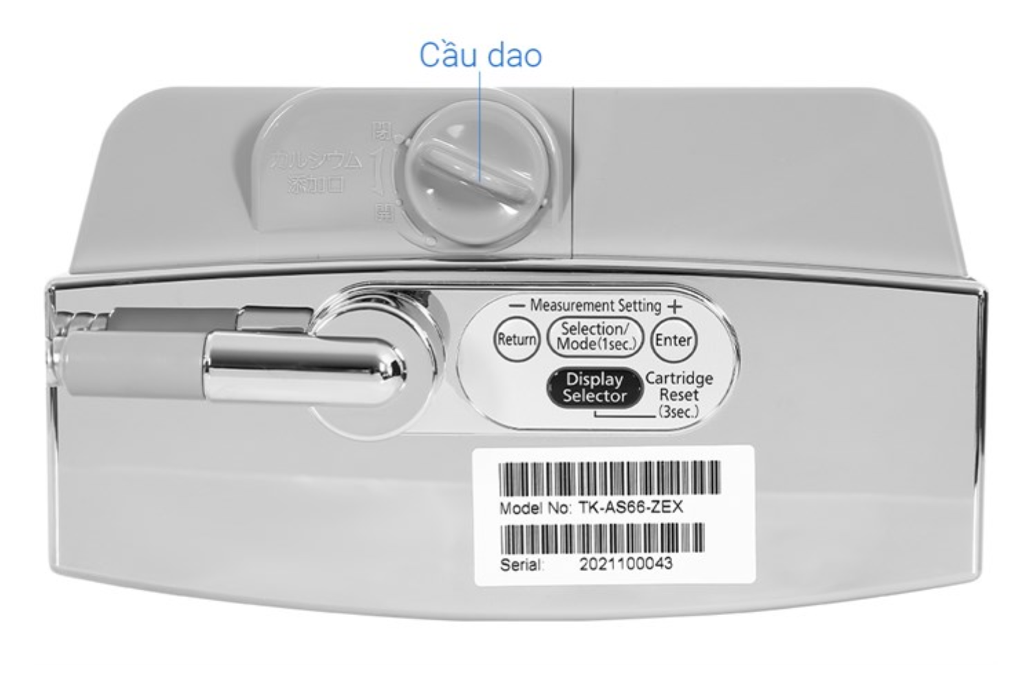 Máy Lọc Nước Ion Kiềm Panasonic TK-AS66