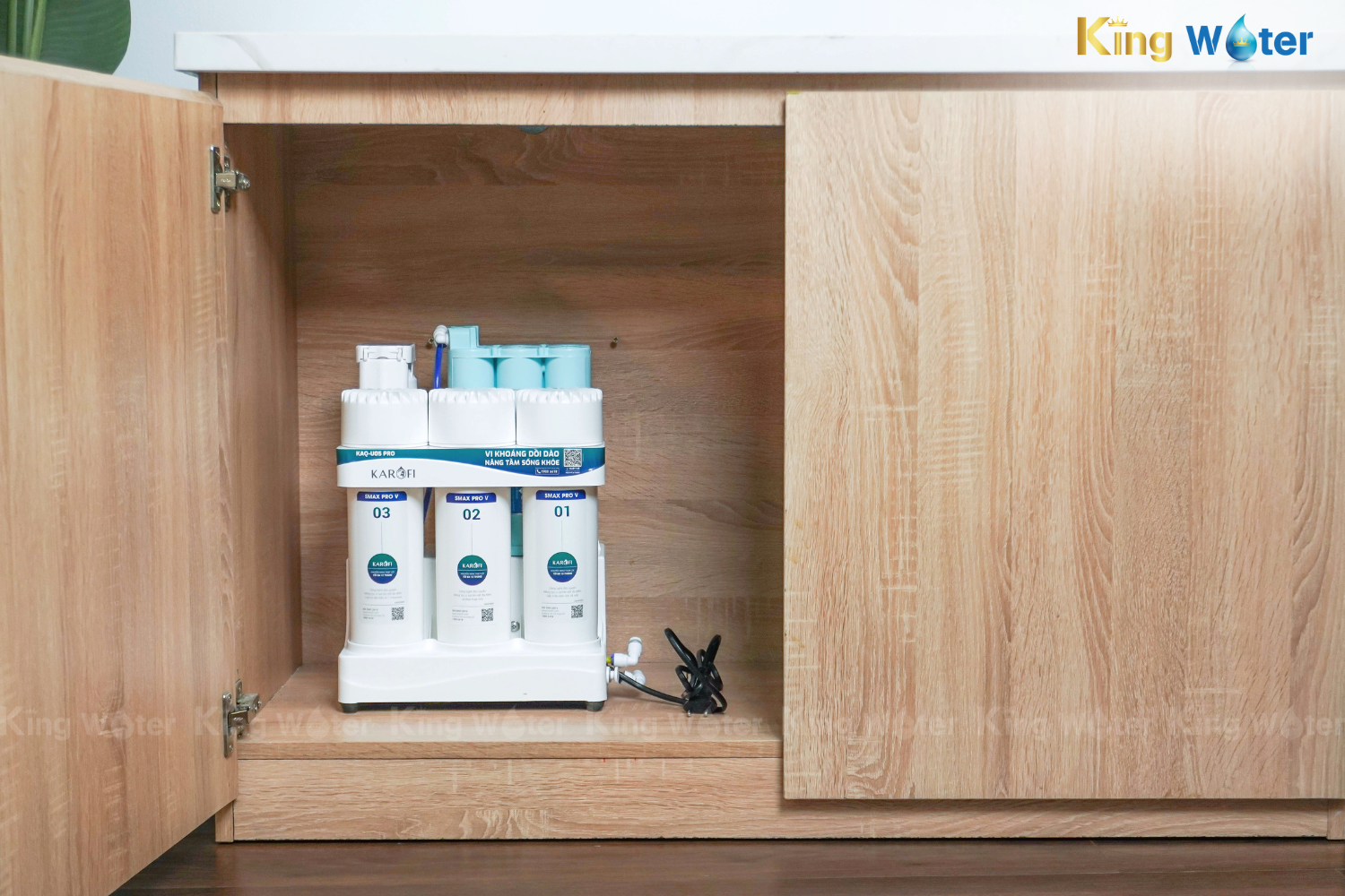Máy Lọc Nước RO Karofi KAQ-U05 Pro | Âm Tủ 10 Lõi