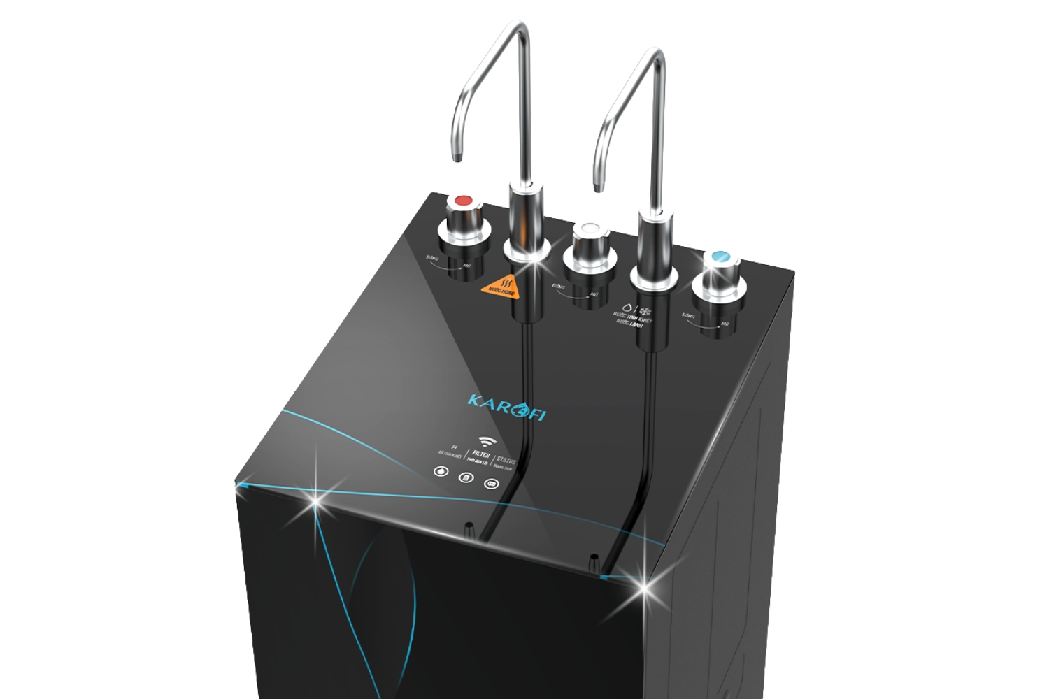 Máy Lọc Nước Nóng Lạnh Karofi KAD-X68 | Cây Đứng 11 Lõi