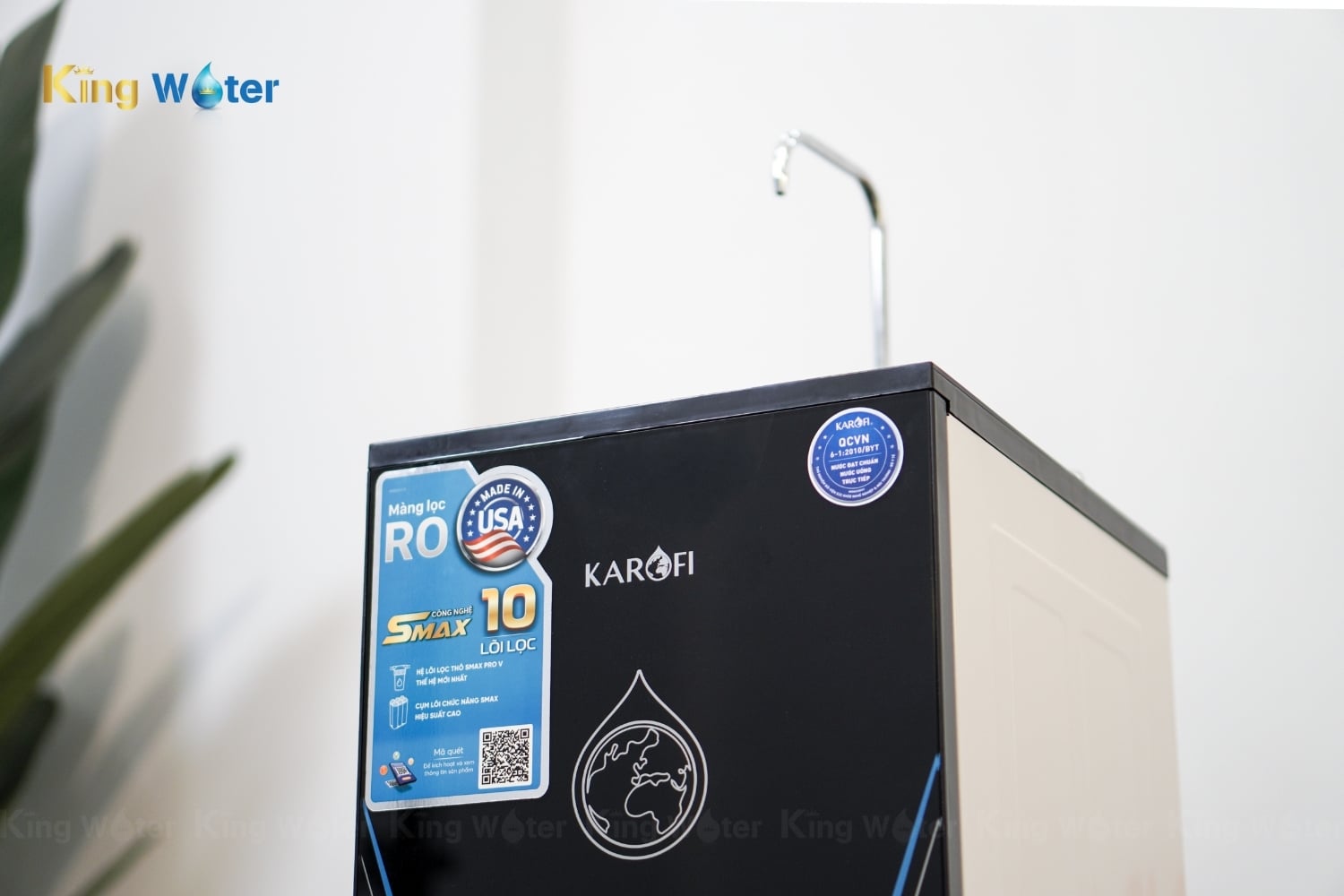 Máy lọc nước RO 10 lõi Karofi KAQ-D36
