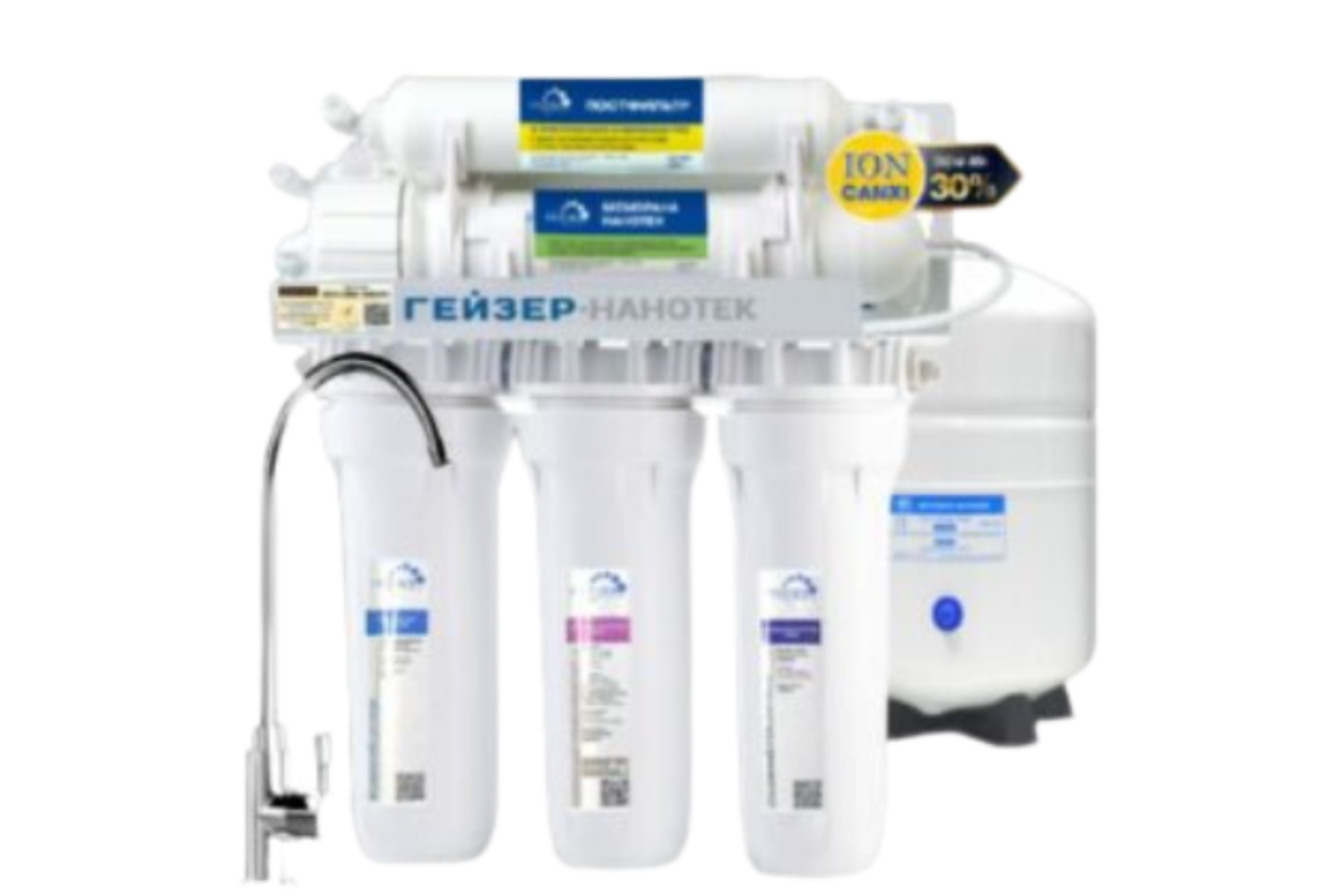 Máy Lọc Nước 2 In1 RO - Nano Geyser Vuoxa 5 | Để Gầm 05 Lõi