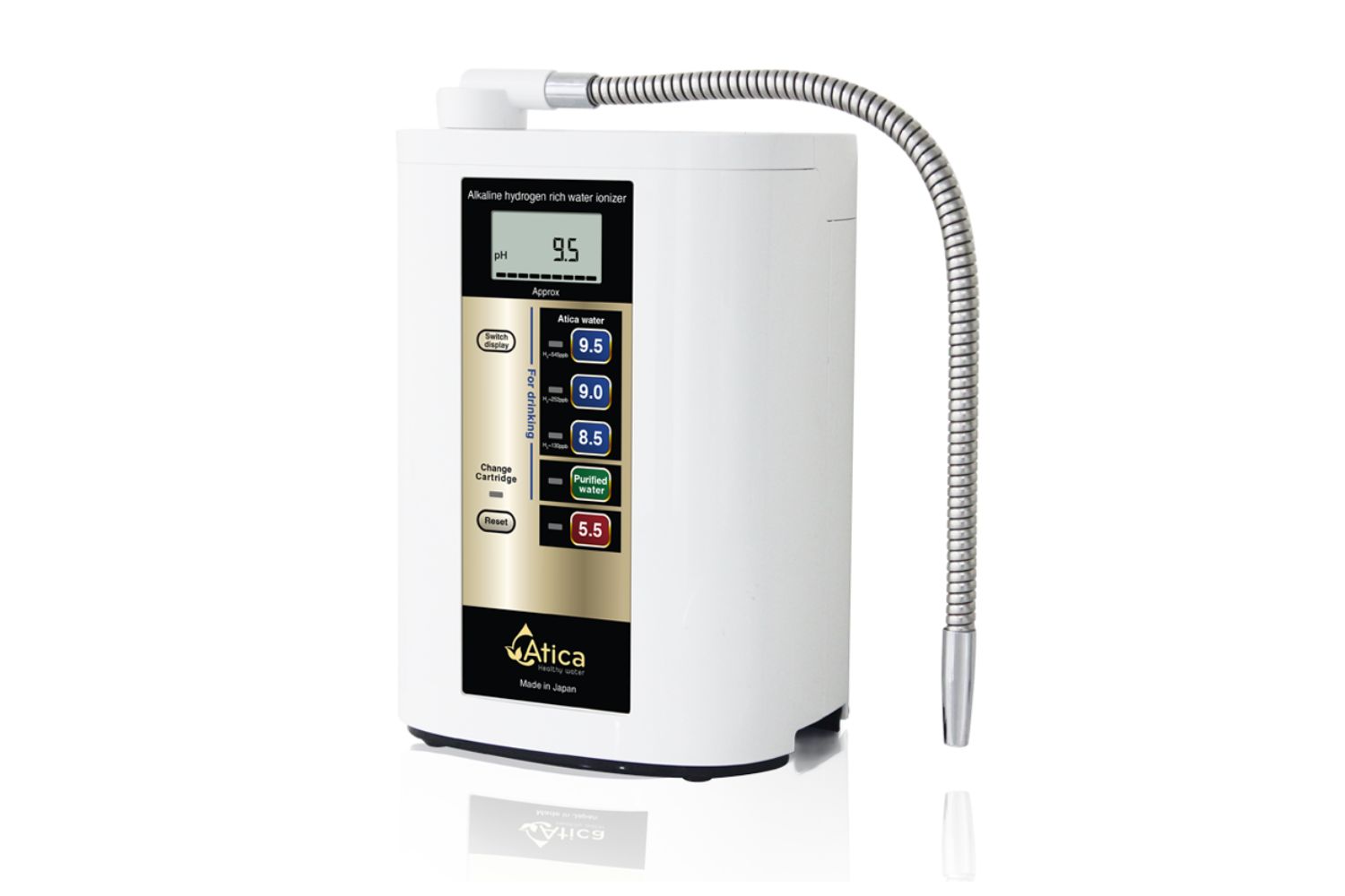 Máy Lọc Nước Ion Kiềm Atica Gold | Từ Hitachi Maxell Nhật Bản