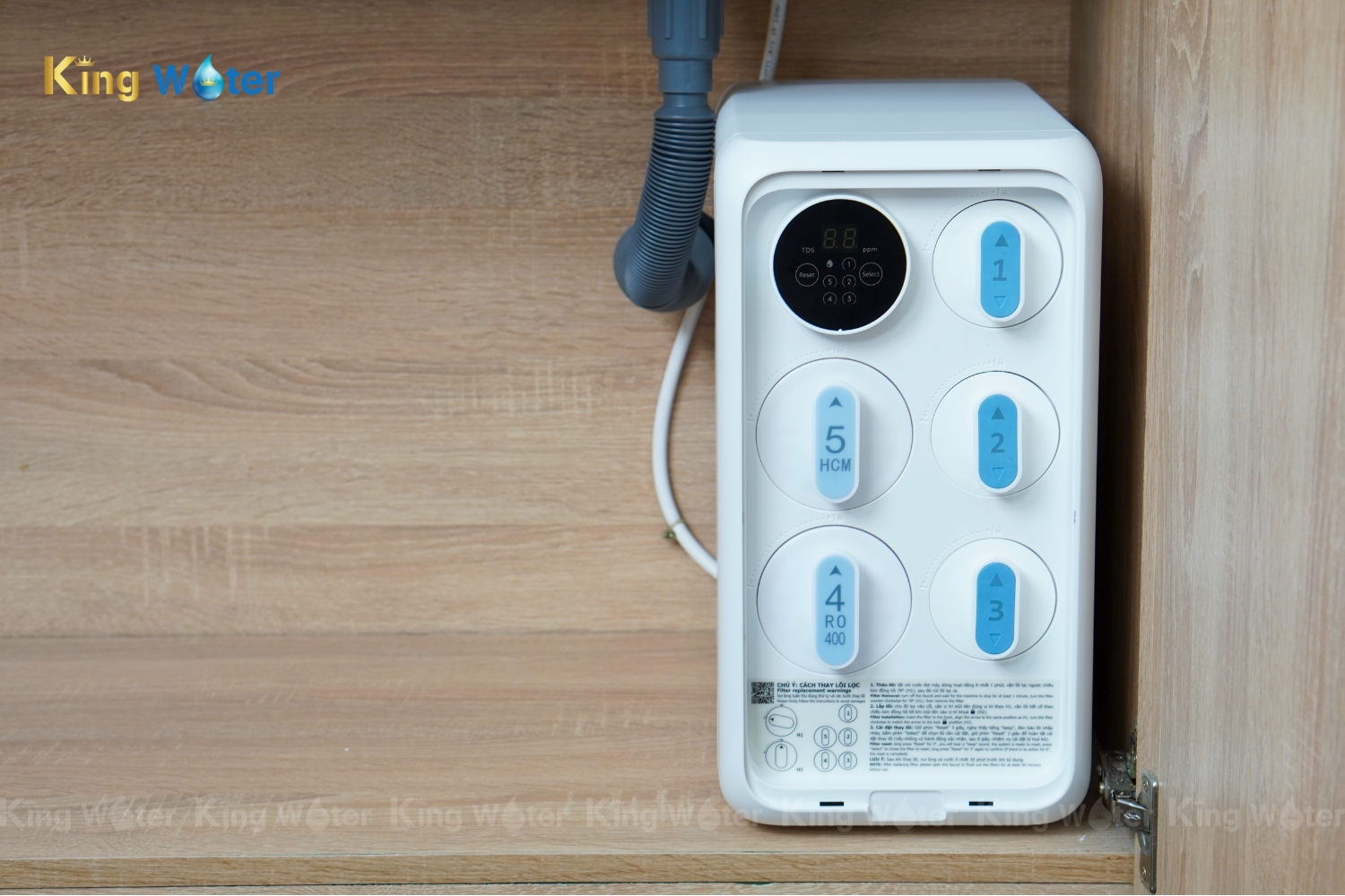Máy lọc nước Kangaroo Hydrogen KG400HU | 5 Lõi