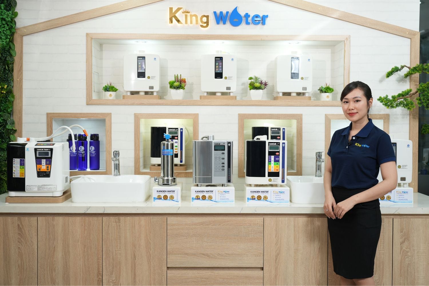 Máy Lọc Nước Điện Giải Ion Kiềm Kangen Leveluk SD501 | 7 Tấm Điện Cực