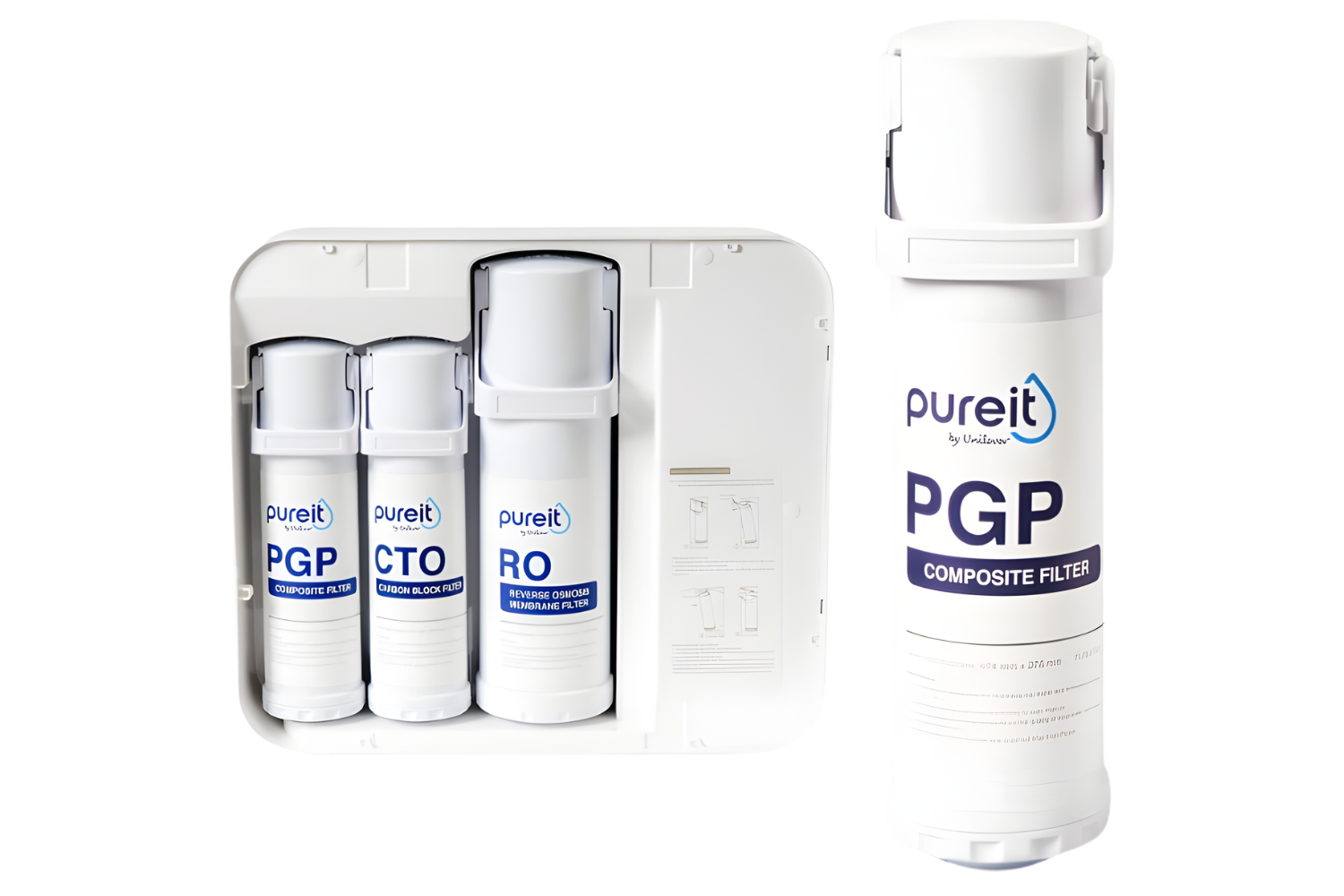 Combo 3 Lõi Lọc (PGP, RO, CTO) | Dùng Cho Máy Unilever Pureit Delica UR5840