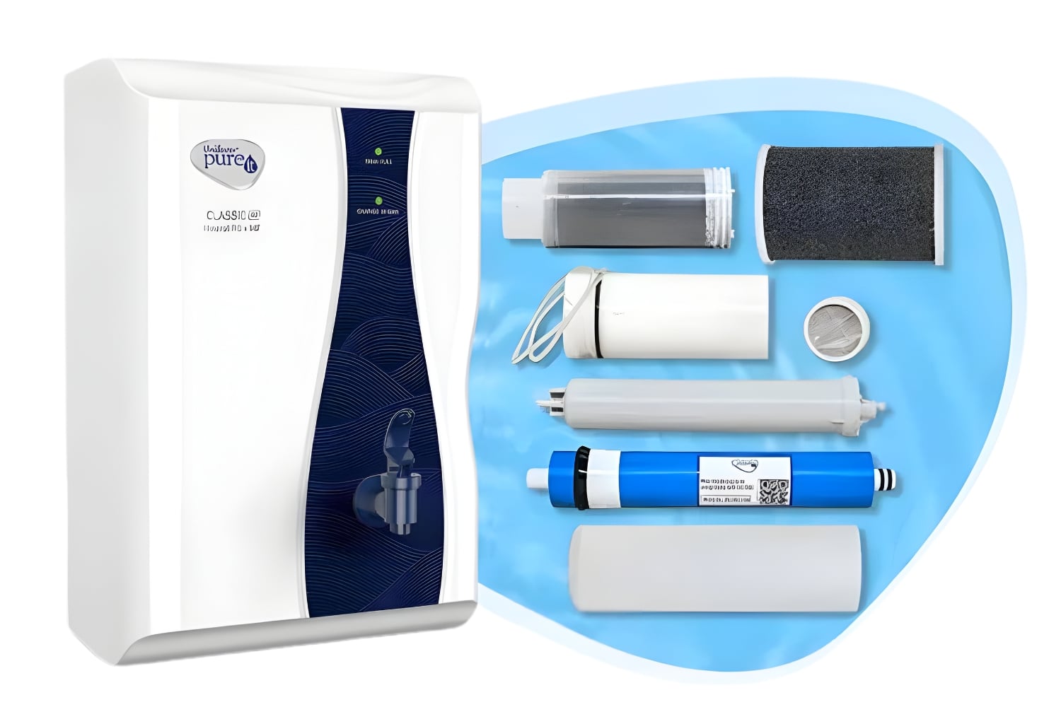 Bộ Lõi Lọc Diệt Khuẩn | Dùng Cho Máy Unilever Casa G2