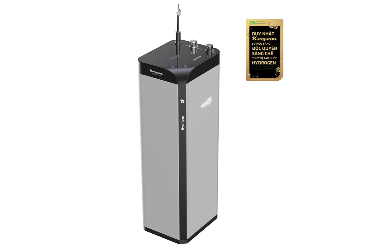 Máy Lọc Nước RO Nóng Nguội Lạnh Hydrogen Kangaroo KG10A10S | Tủ Đứng 7 lõi