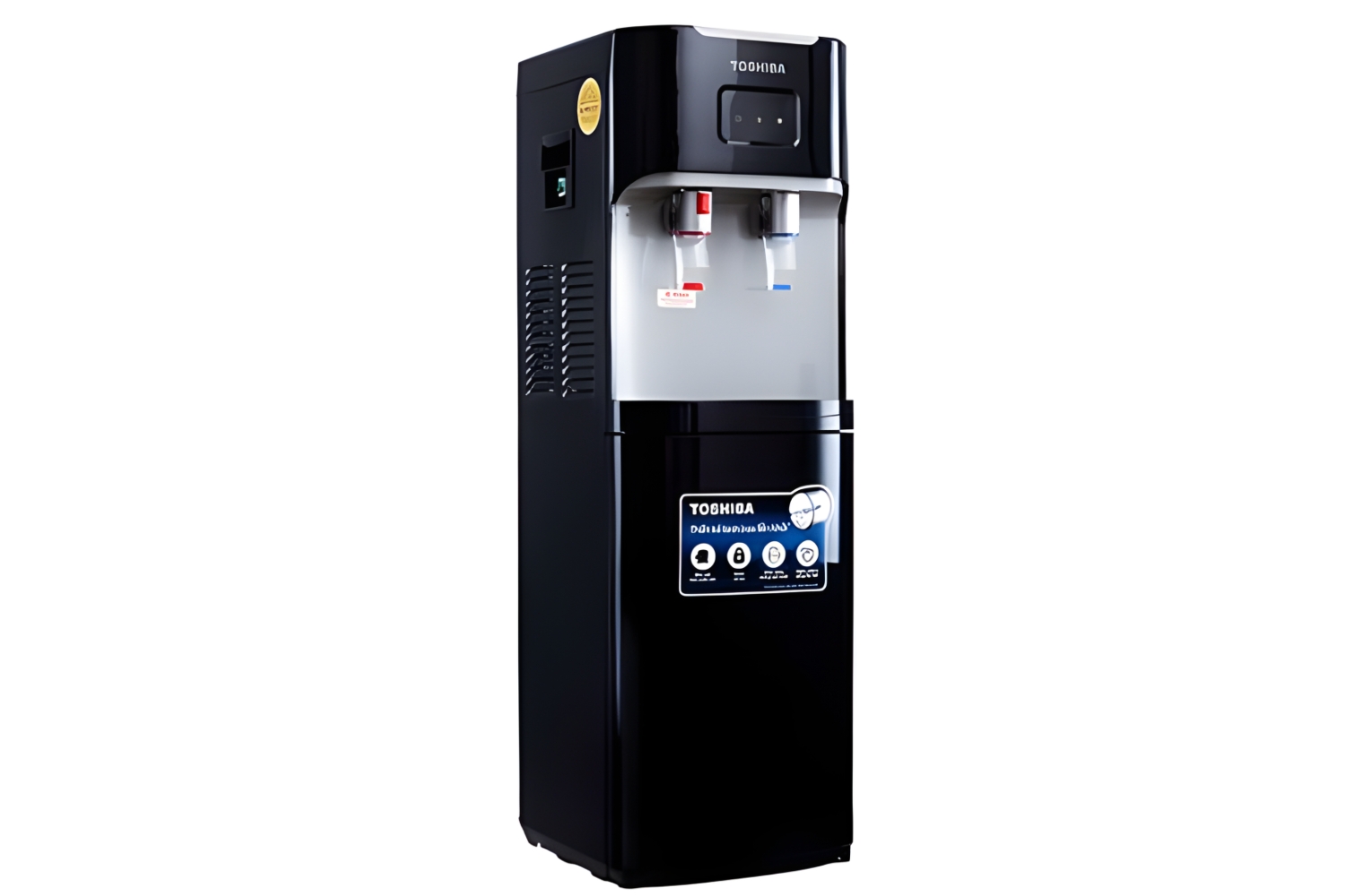 Cây Nước Nóng Lạnh Toshiba RWF-W1664TV(K1) | Màu Đen Úp Bình