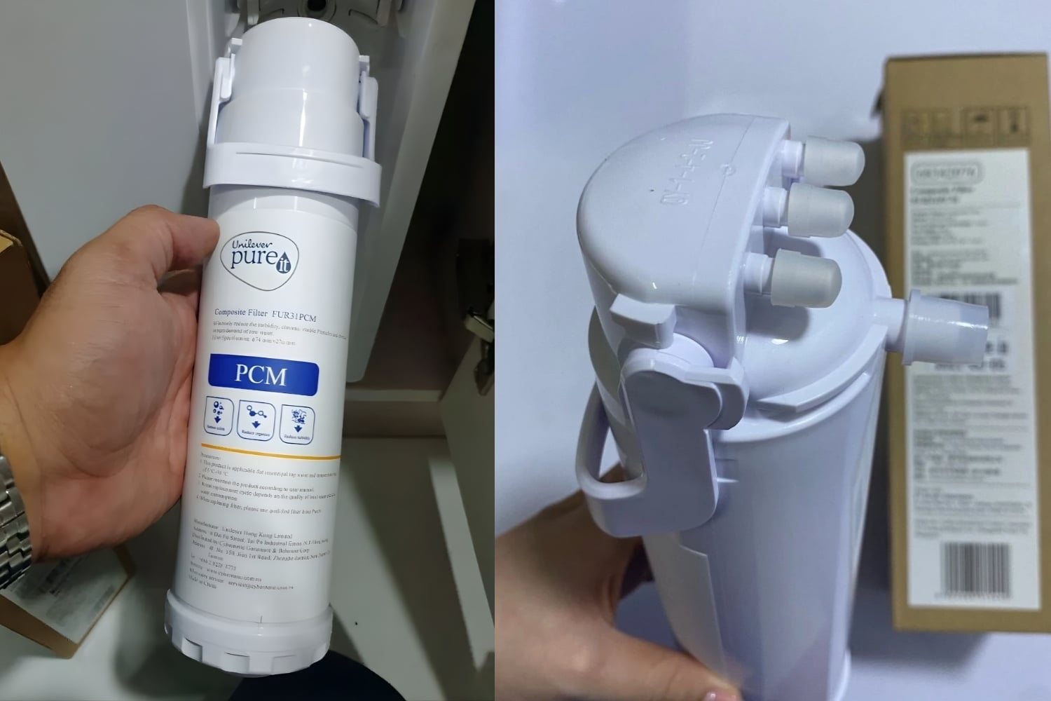 Combo 2 Lõi Lọc (PCM, RO) | Dùng Cho Máy Unilever Pureit Tanka UR3140